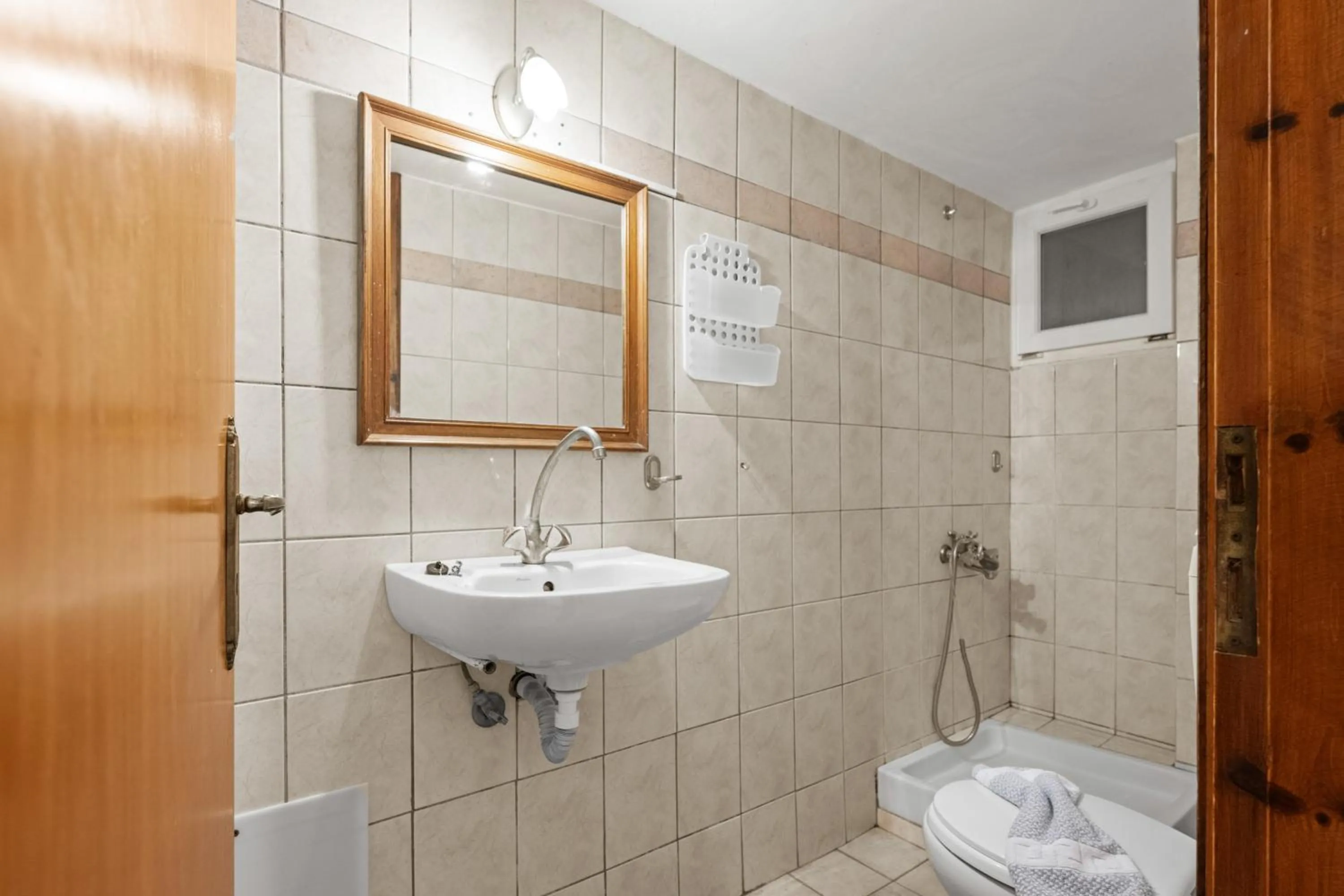 Bathroom in Nikos Apartments