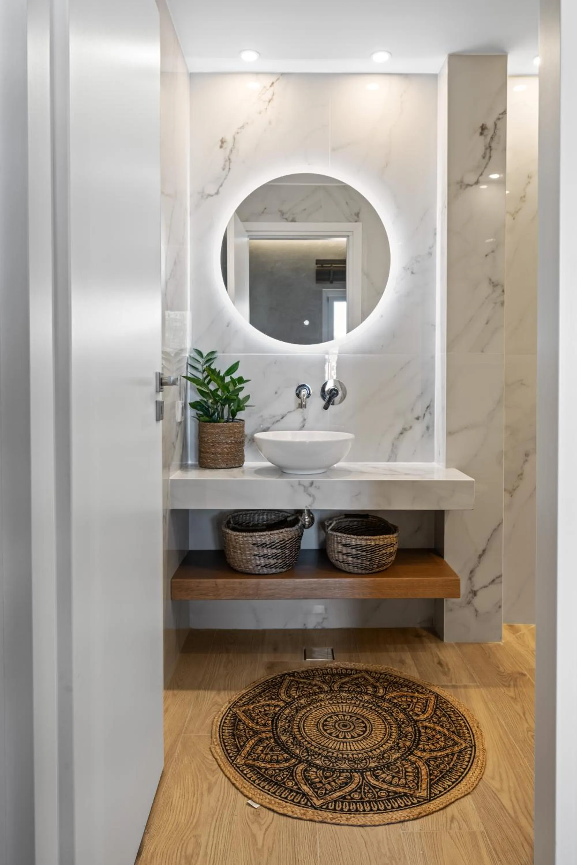 Bathroom in Nikos Apartments