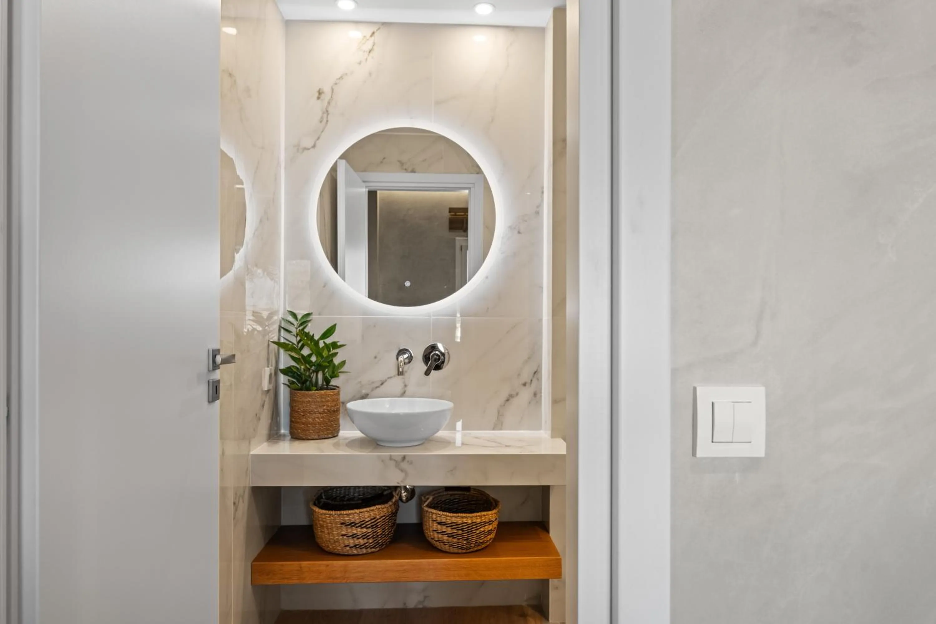 Bathroom in Nikos Apartments