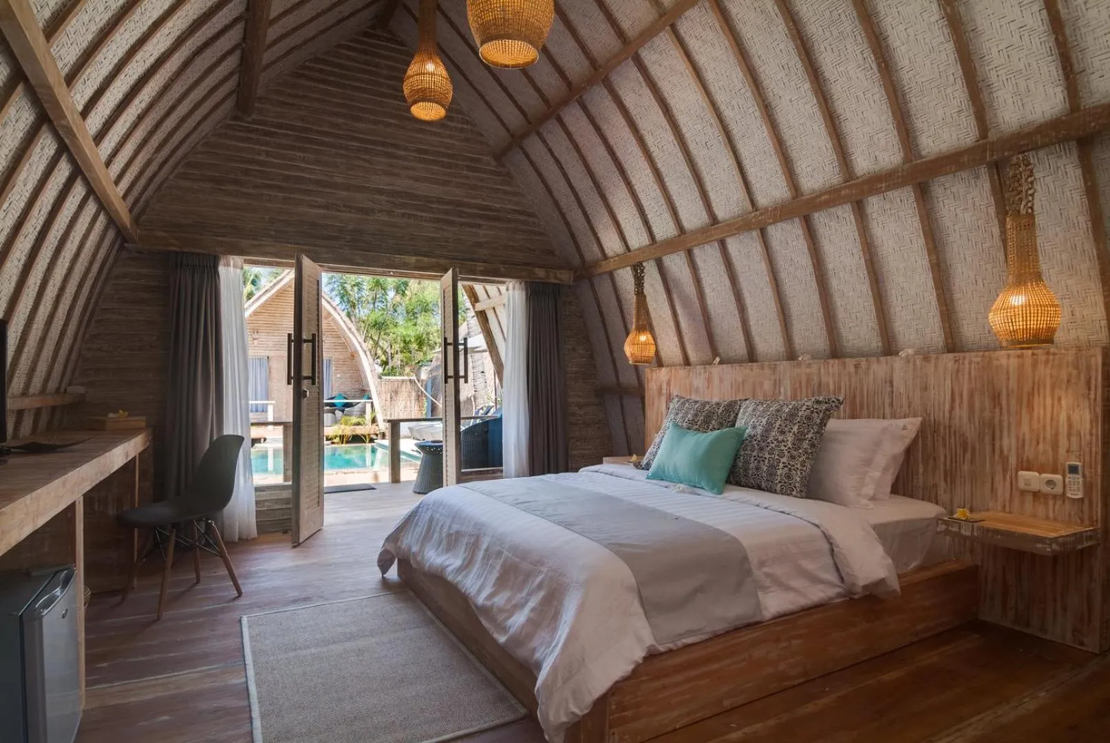 Bedroom, Bed in Gili Meno Escape - Adults Only