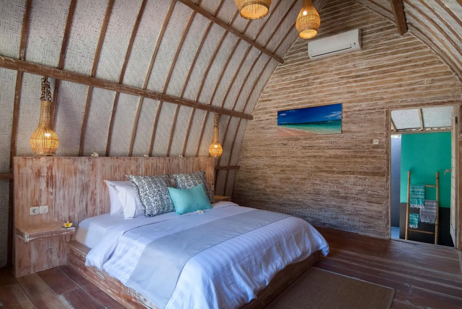 Bedroom, Bed in Gili Meno Escape - Adults Only
