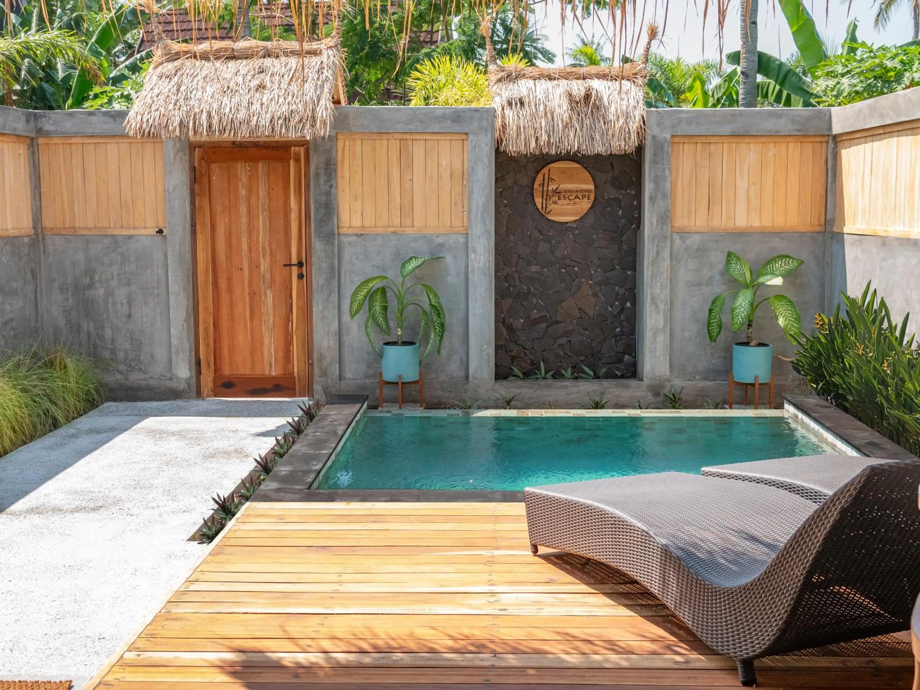 Pool view in Gili Meno Escape - Adults Only