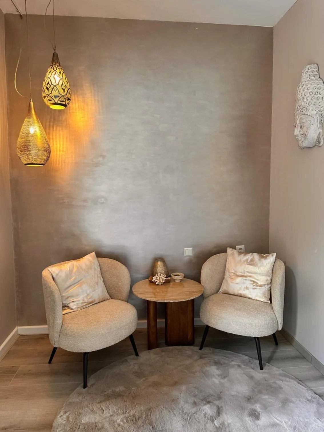 Seating area in ZEN b&b