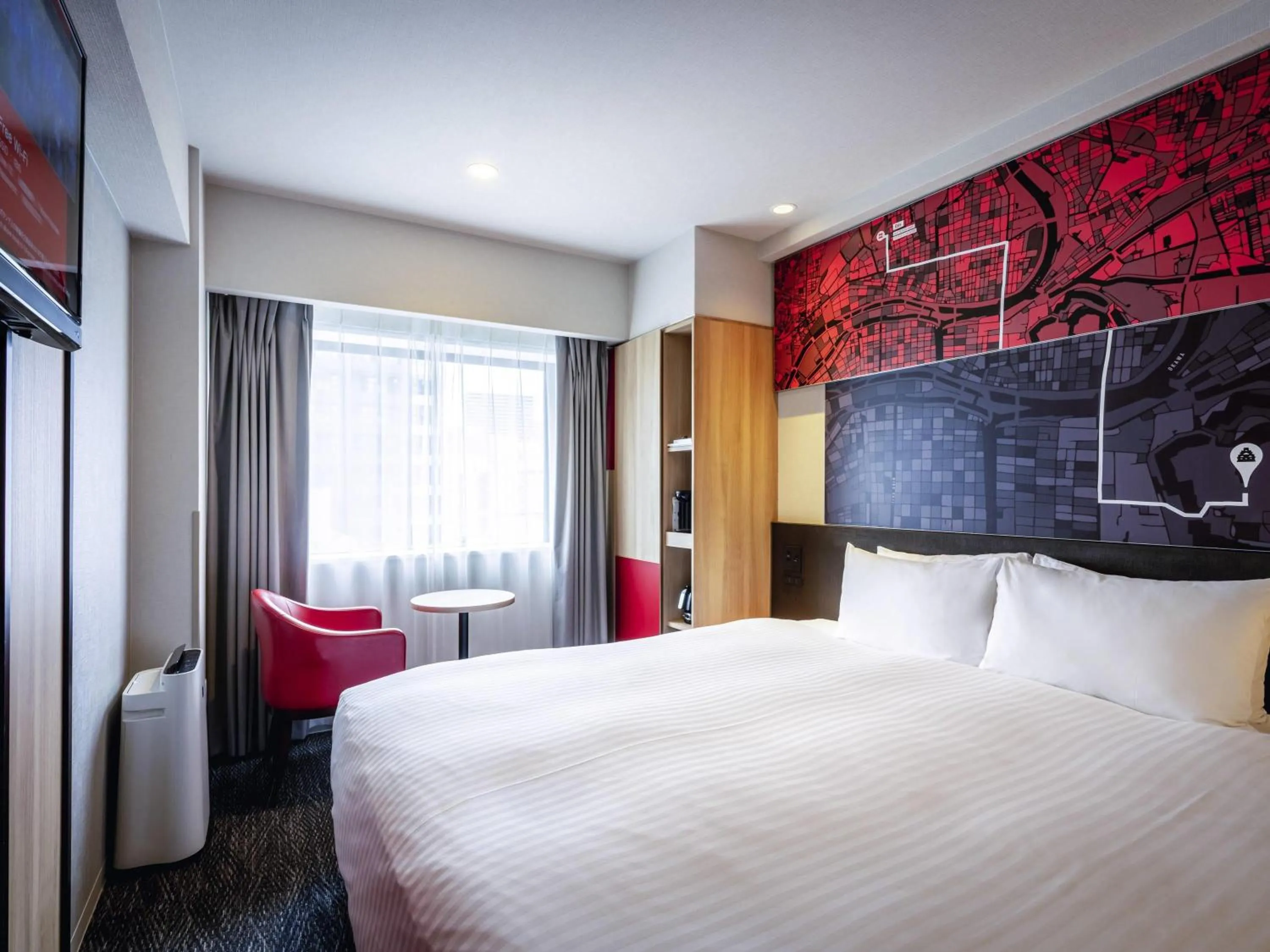 Bedroom, Bed in ibis Osaka Umeda