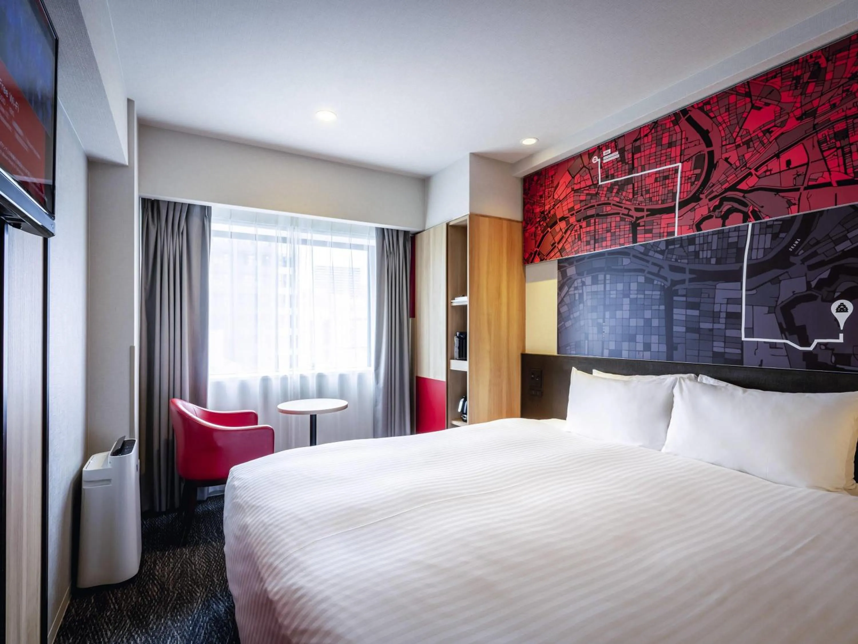 Bedroom, Bed in ibis Osaka Umeda