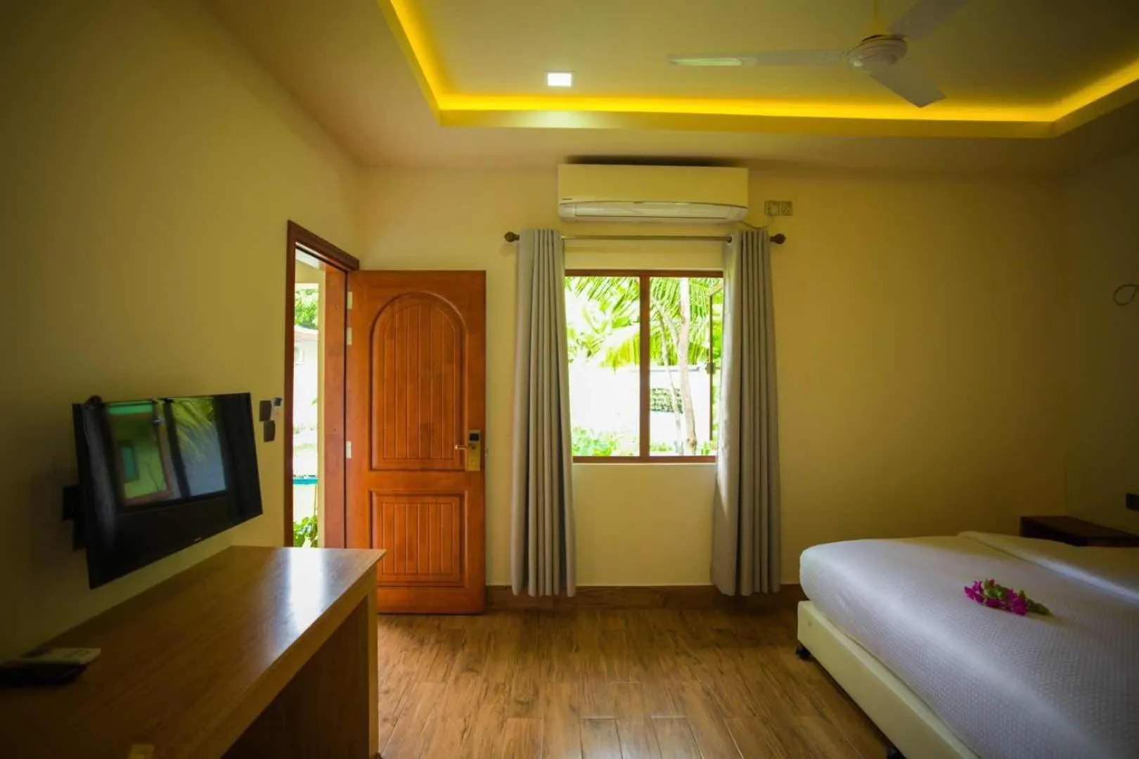 Photo of the whole room, Bed in Tiger Shark Residence & Dive