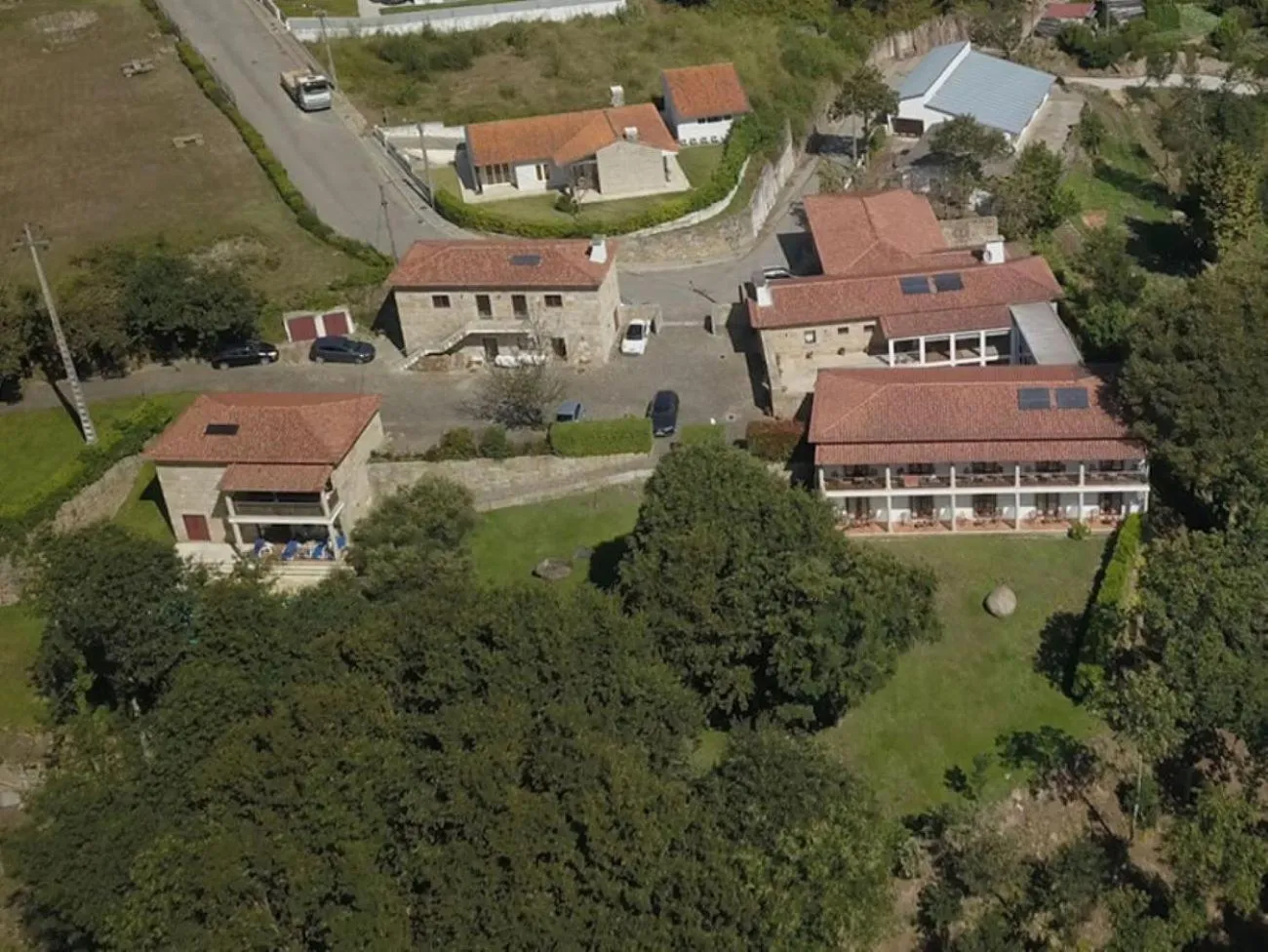 Bird's eye view in Hotel Rural Quinta de Novais