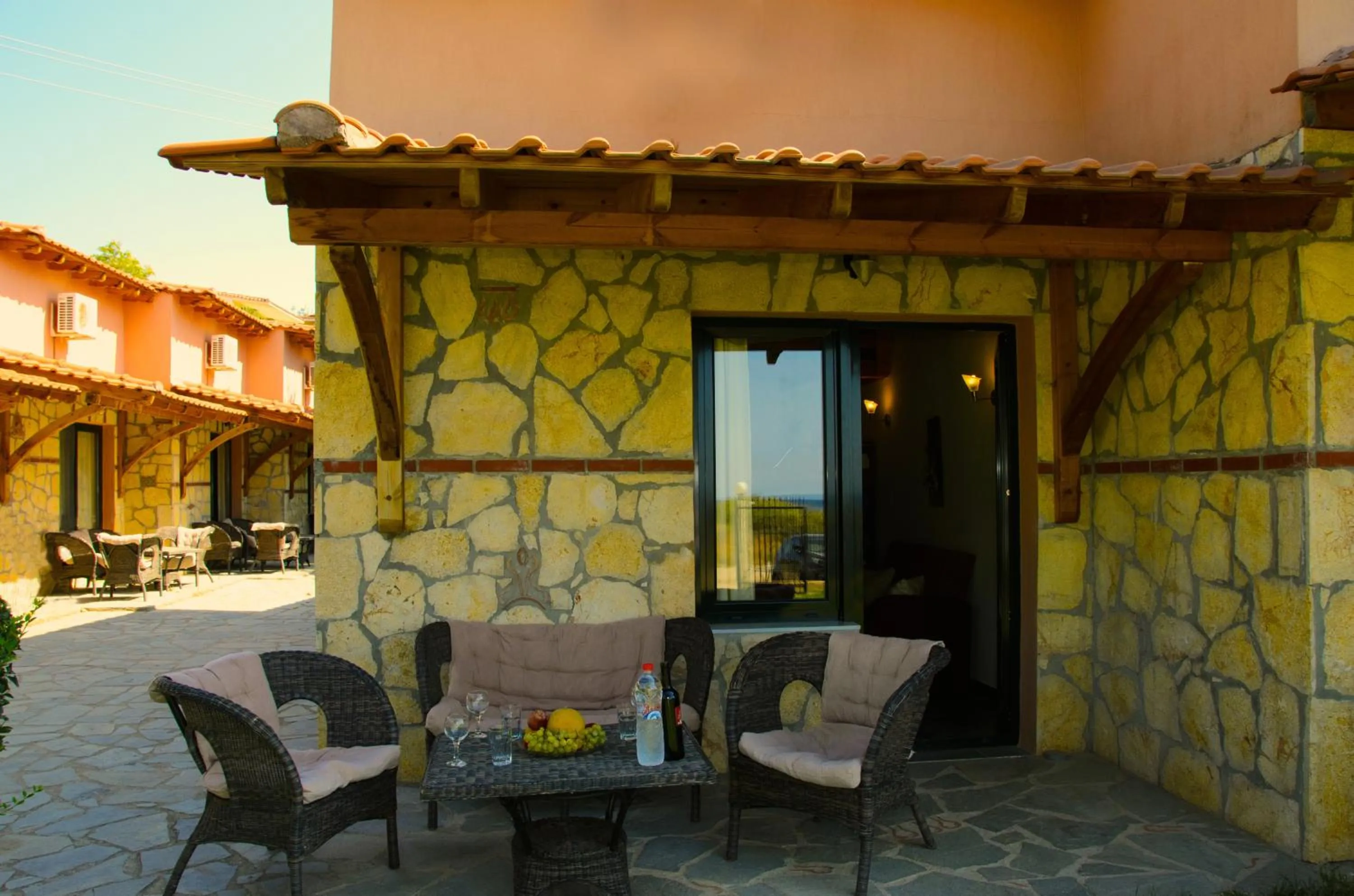 Shower in Village Mare