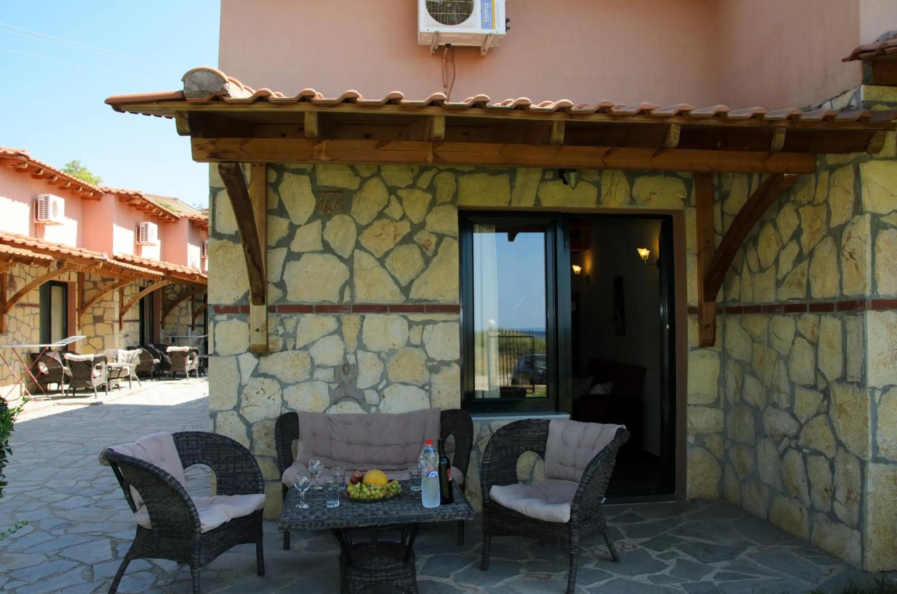 Shower in Village Mare