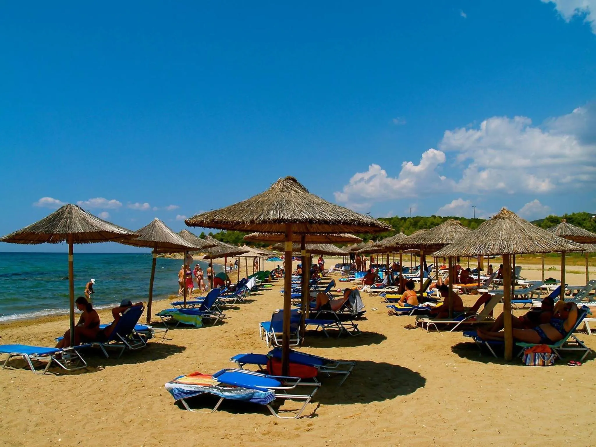 Beach in Village Mare