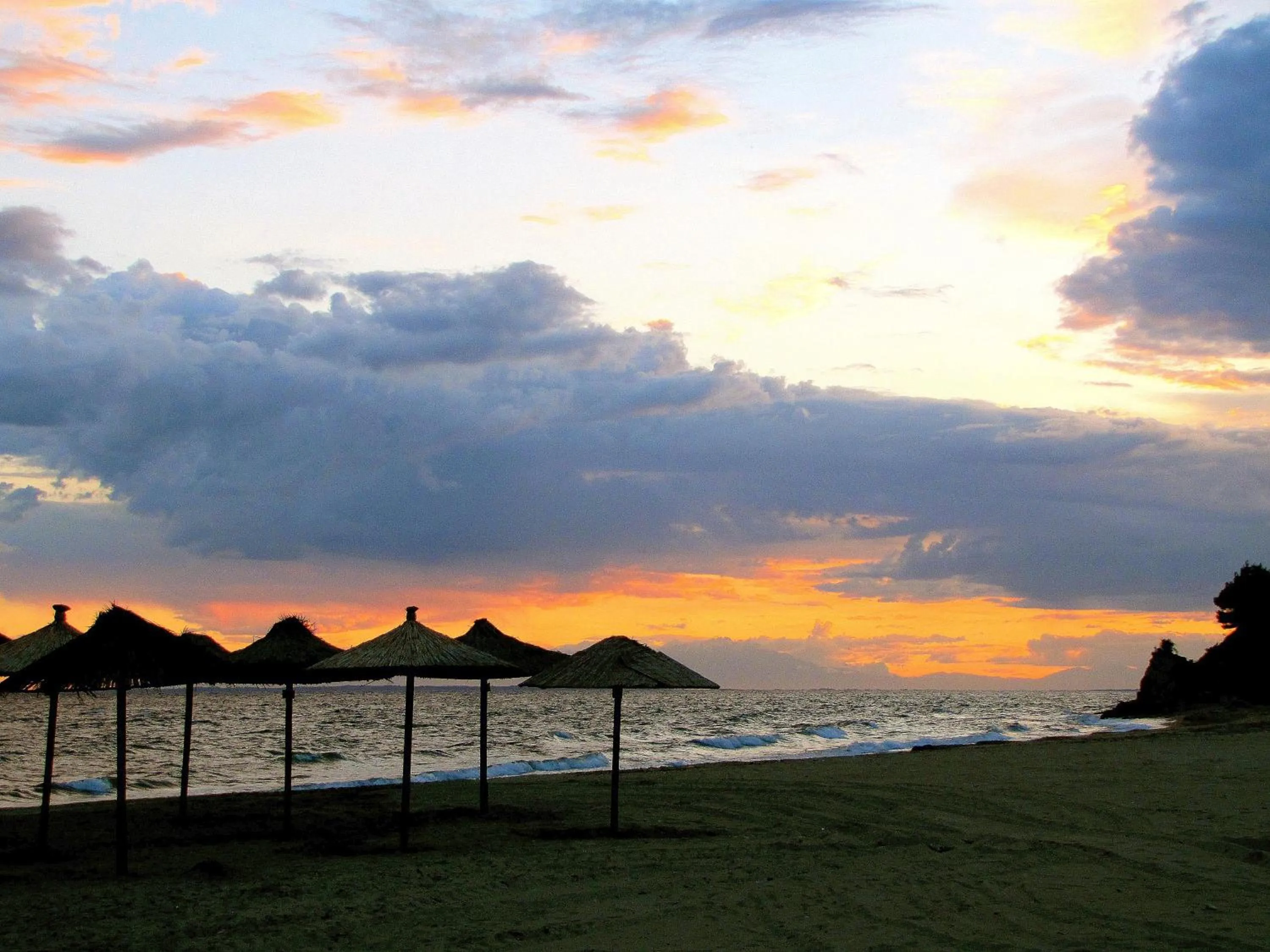 Beach in Village Mare