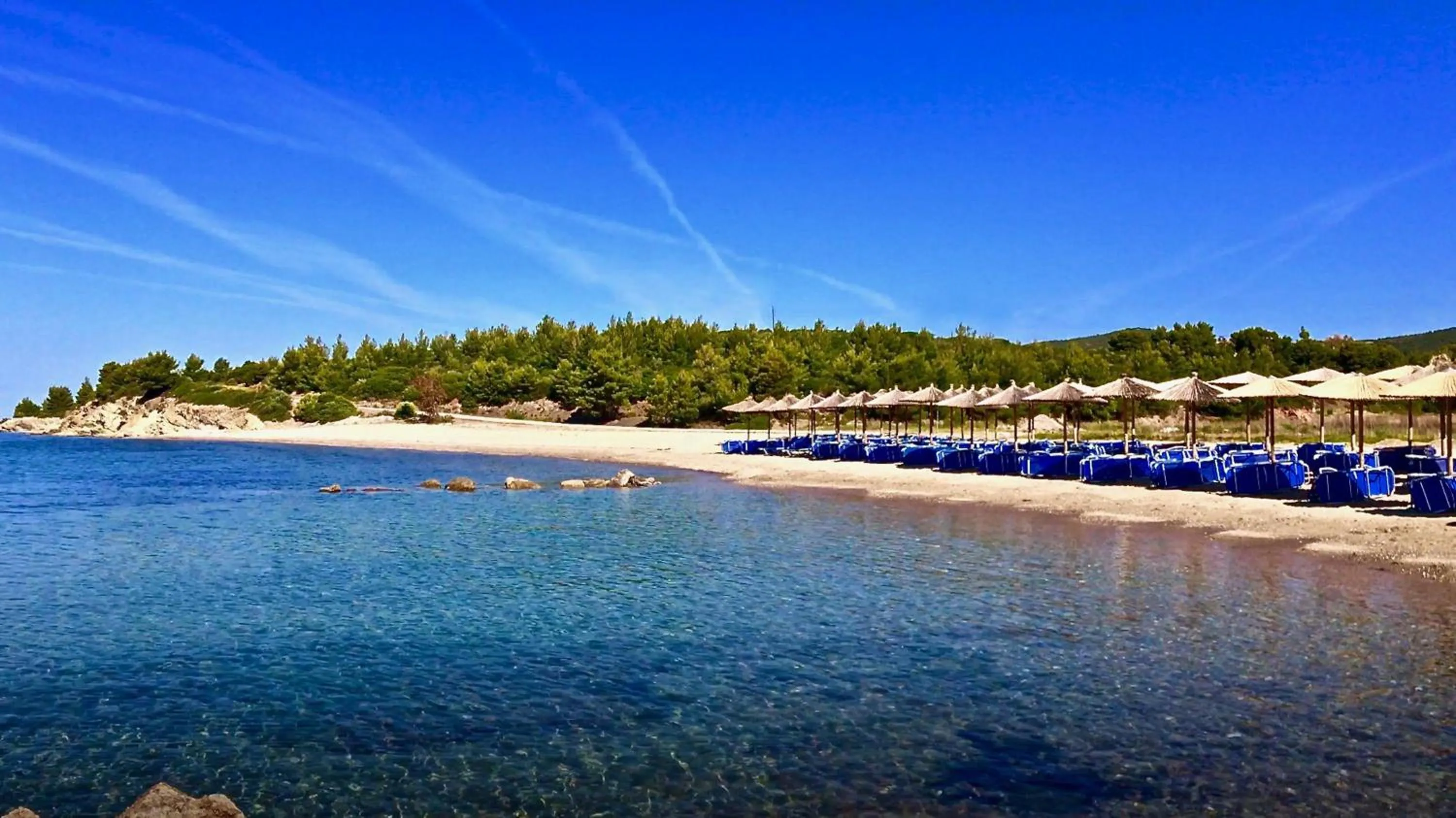 Beach in Village Mare