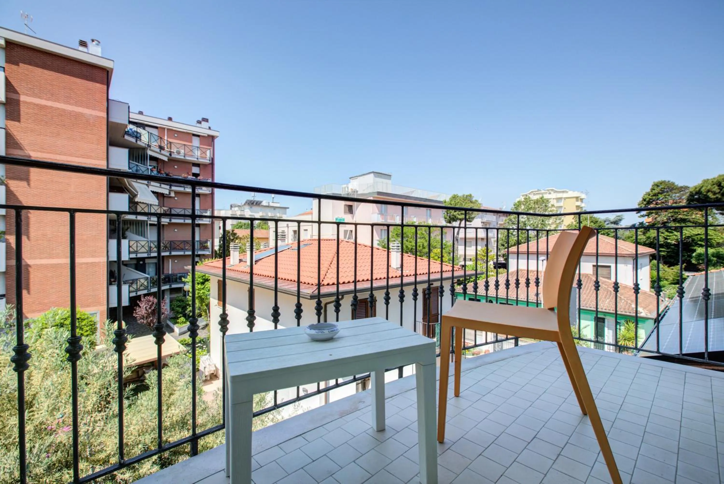 Balcony/Terrace in Hotel Residence Charles