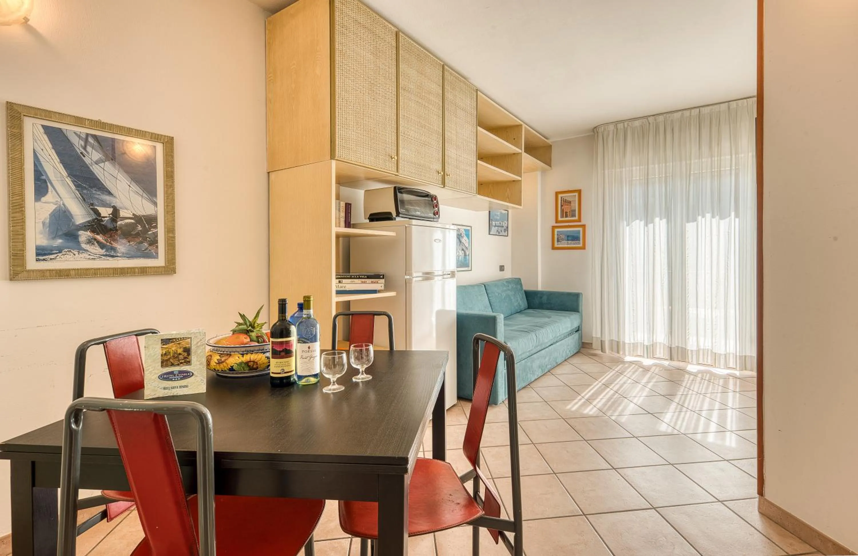 Living room in Hotel Residence Charles