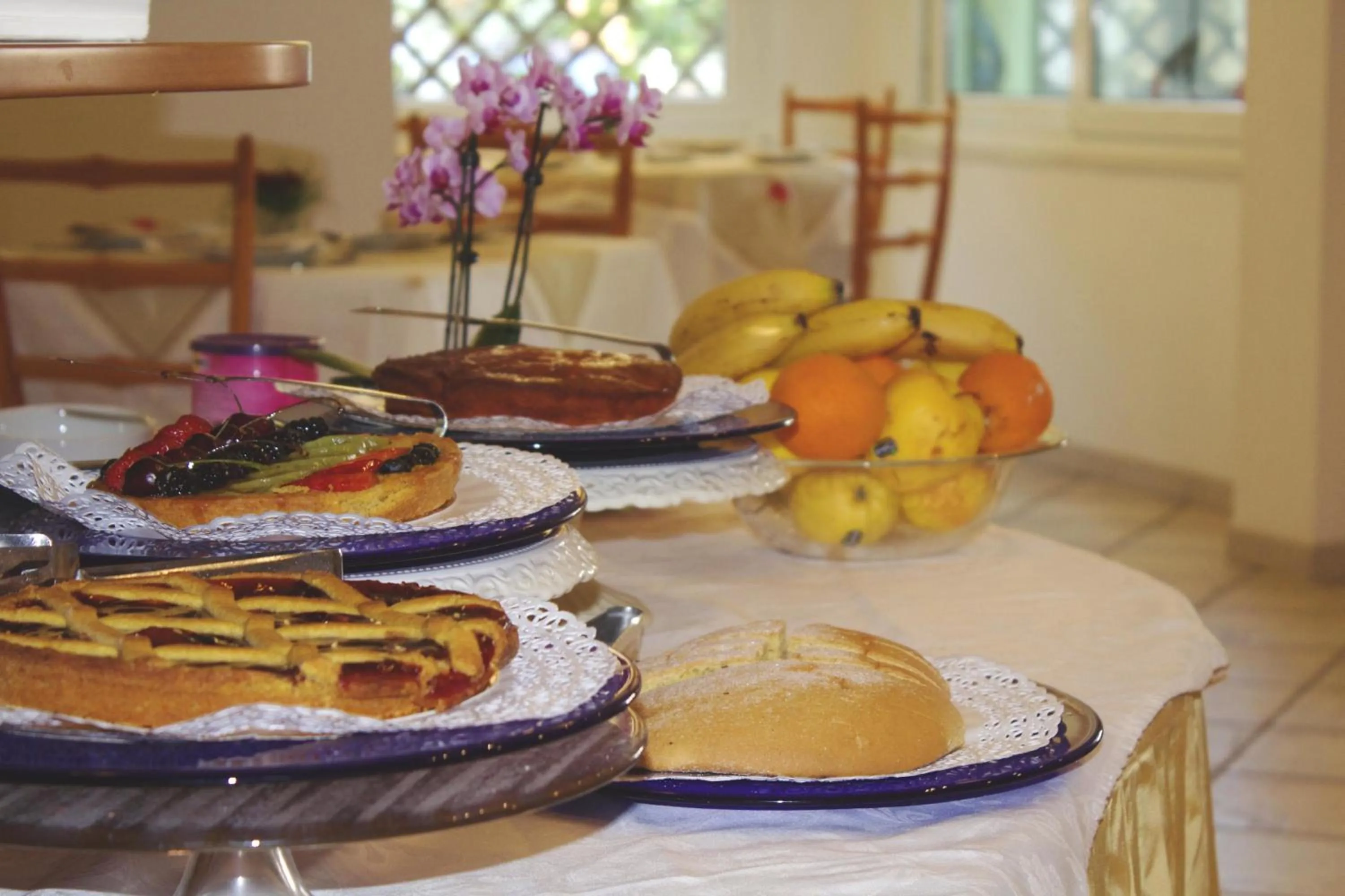 Buffet breakfast in Hotel Residence Charles