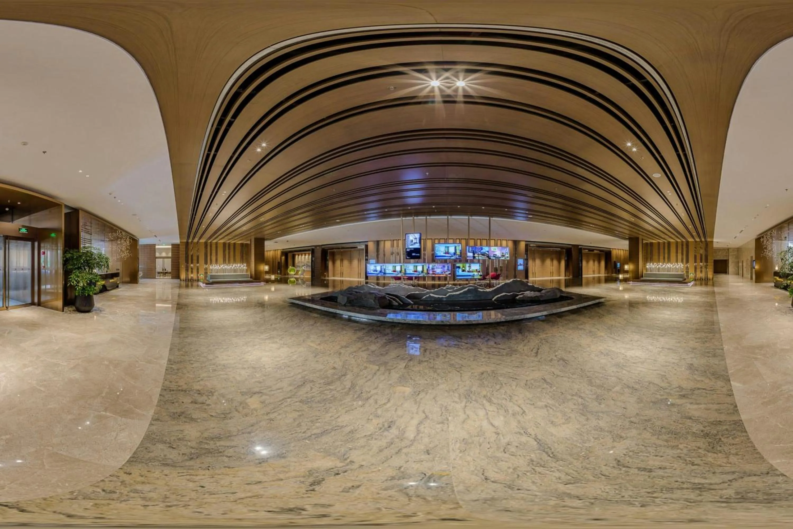 Lobby or reception in Beijing Marriott Hotel Changping