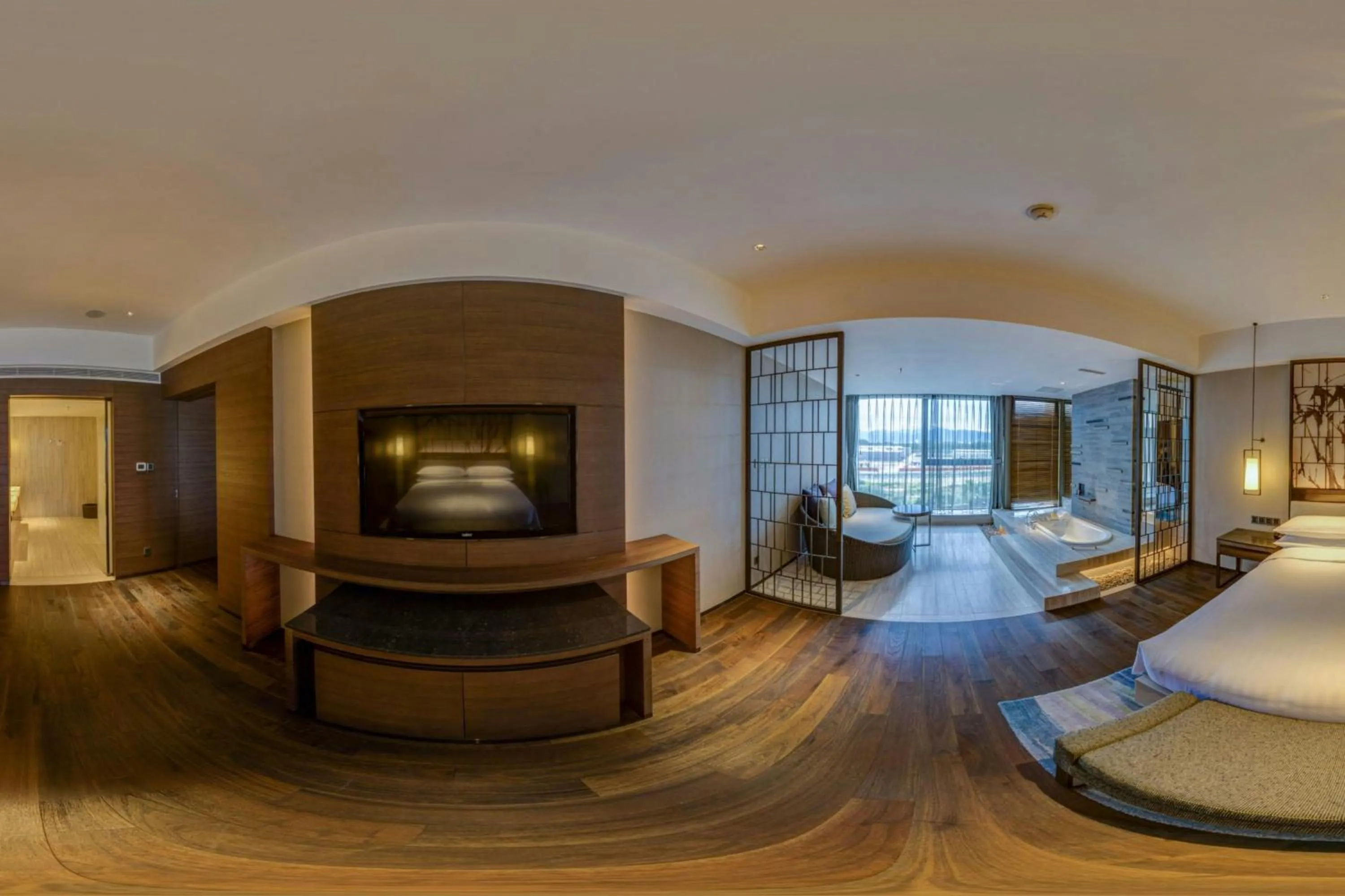 Bedroom, Bed in Beijing Marriott Hotel Changping