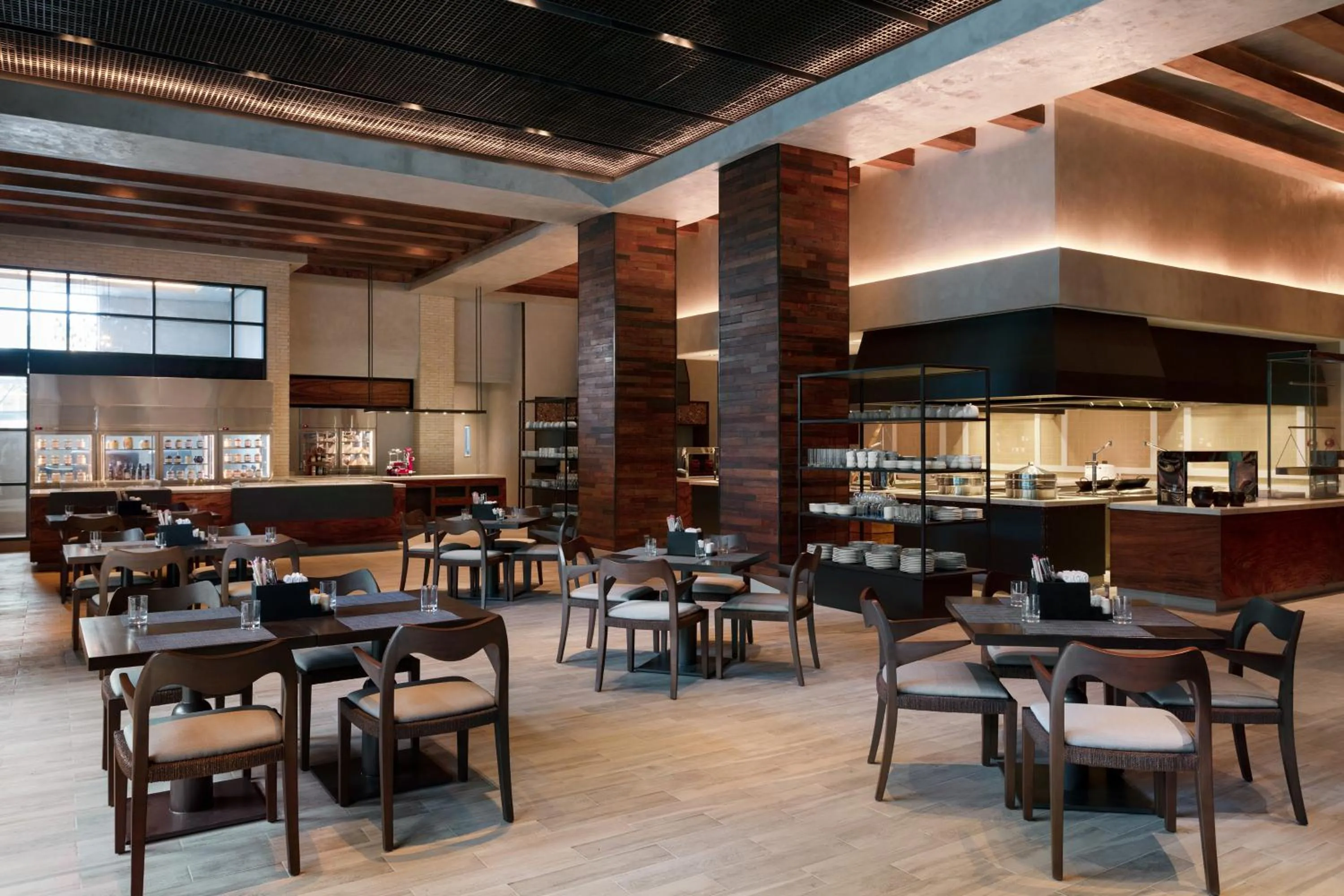 Breakfast in Clark Marriott Hotel