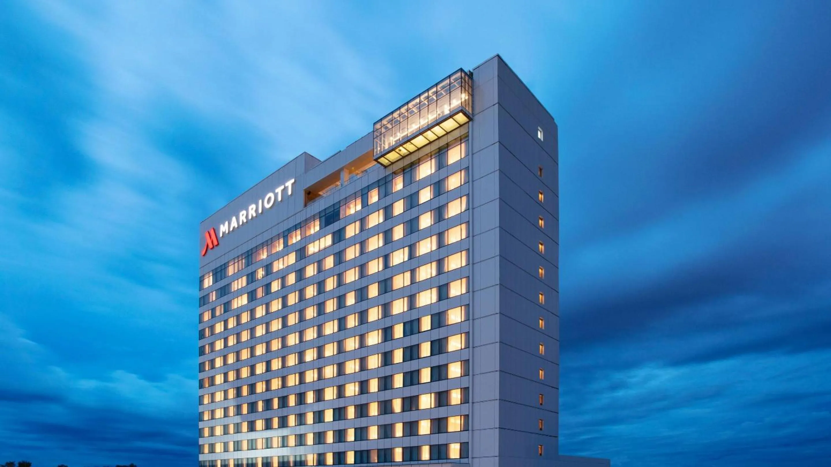 Facade/entrance in Clark Marriott Hotel