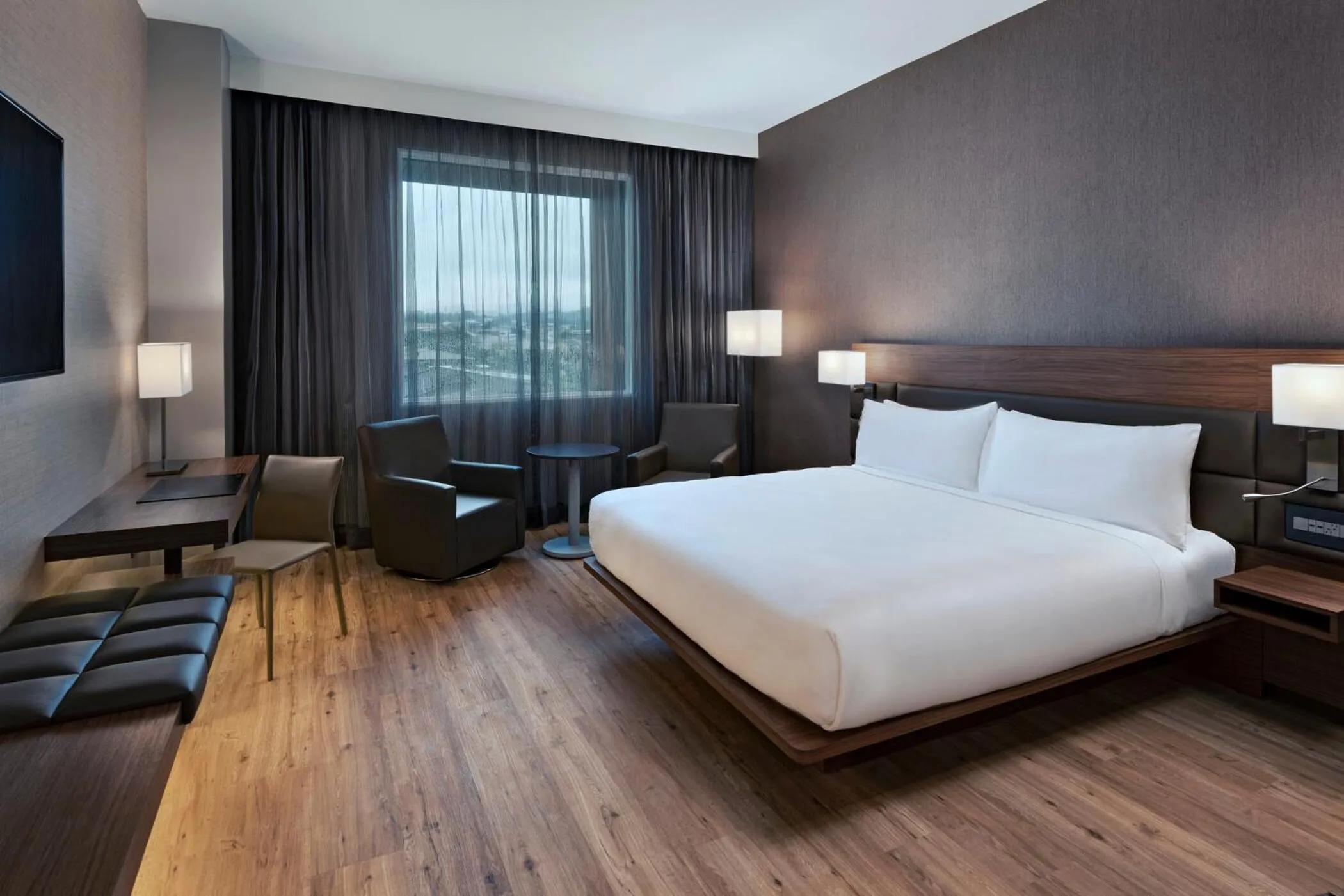 Bedroom, Bed in AC Hotel by Marriott San Jose Escazu