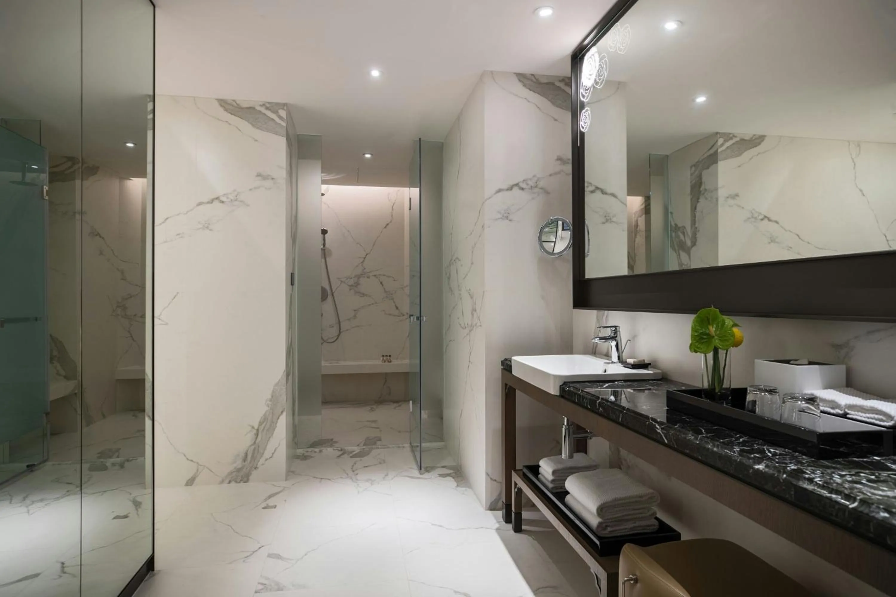 Bathroom in Renaissance Taipei Shihlin Hotel