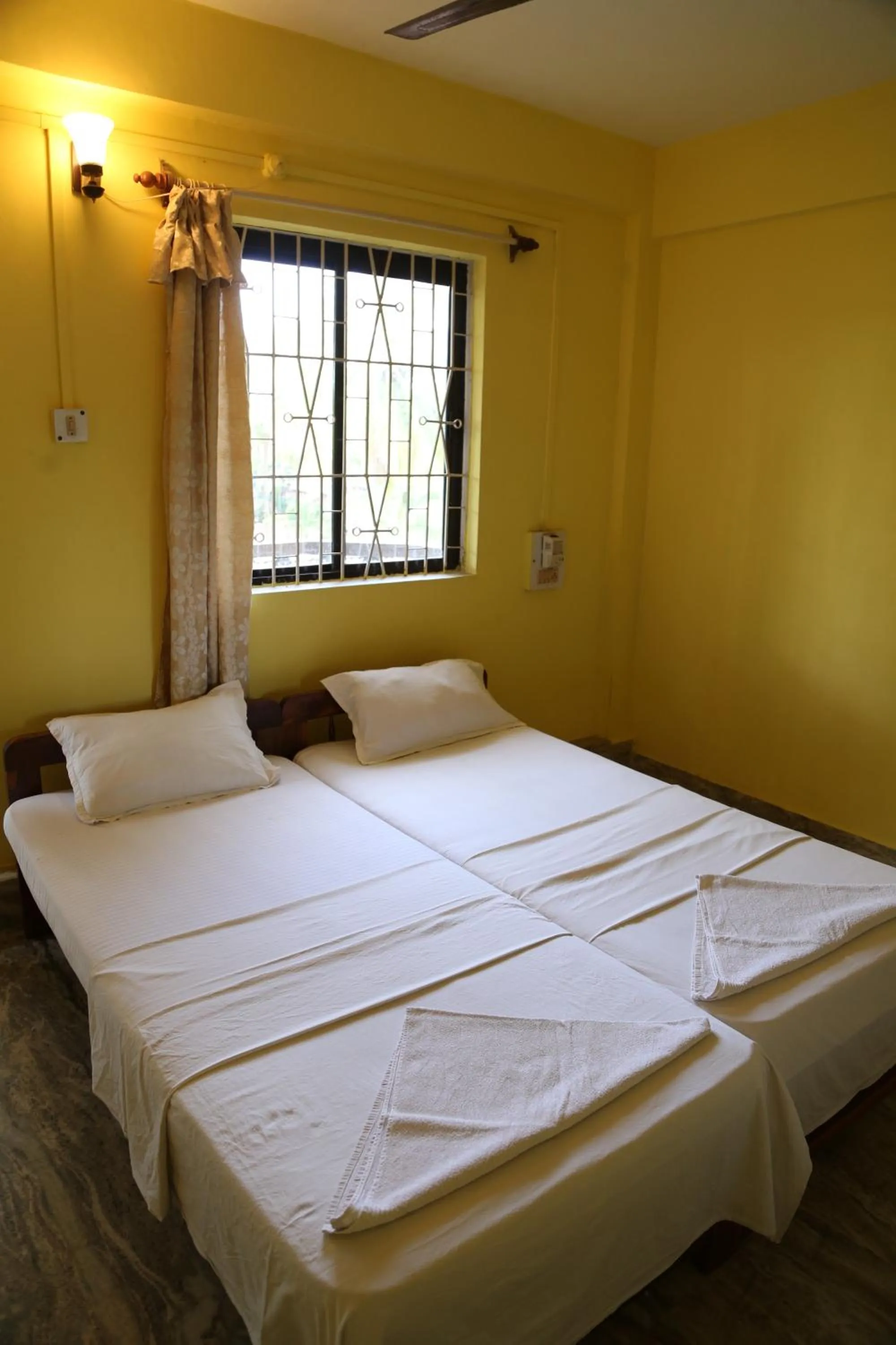 Bed in Sea View Resort