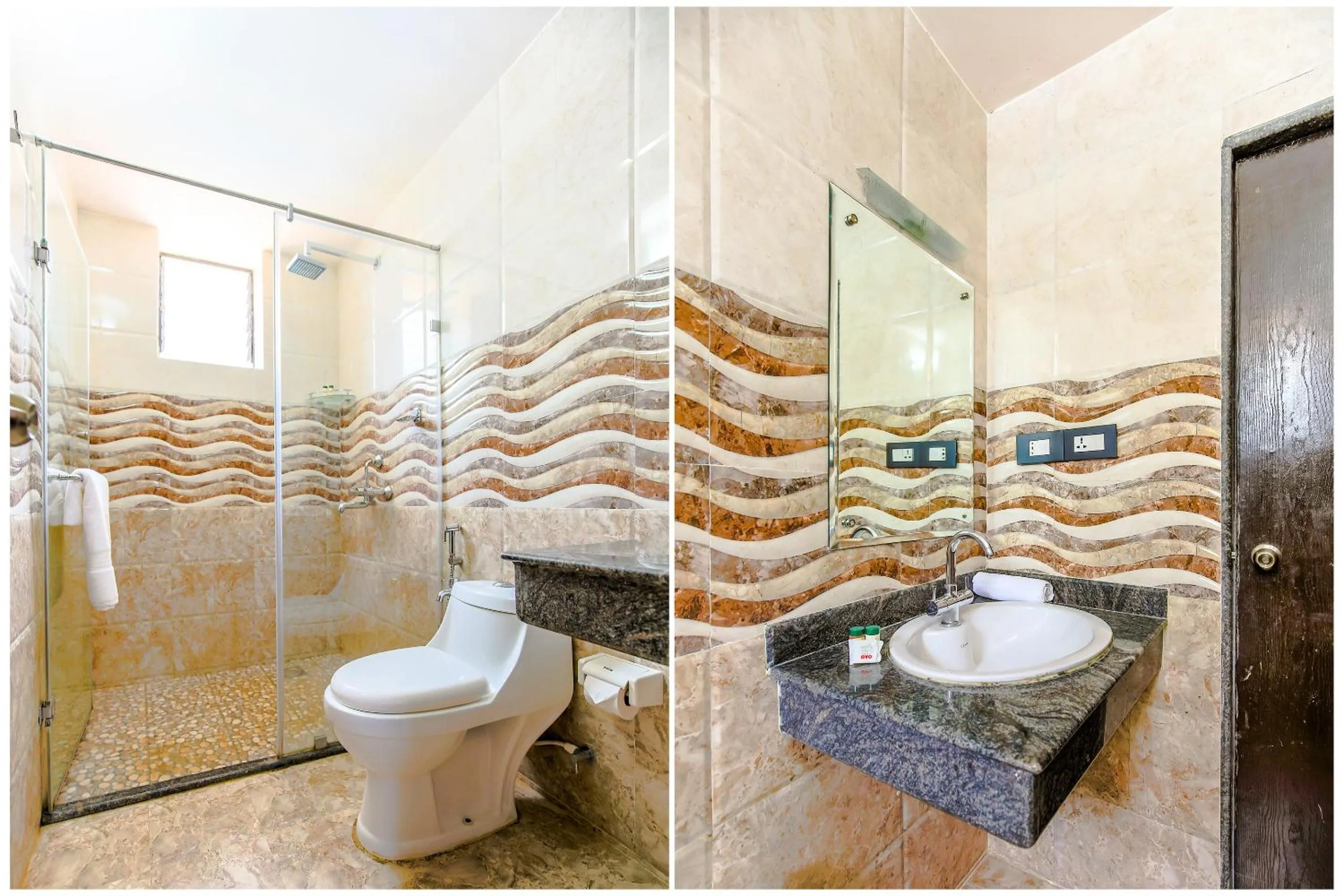 Shower in Sea View Resort