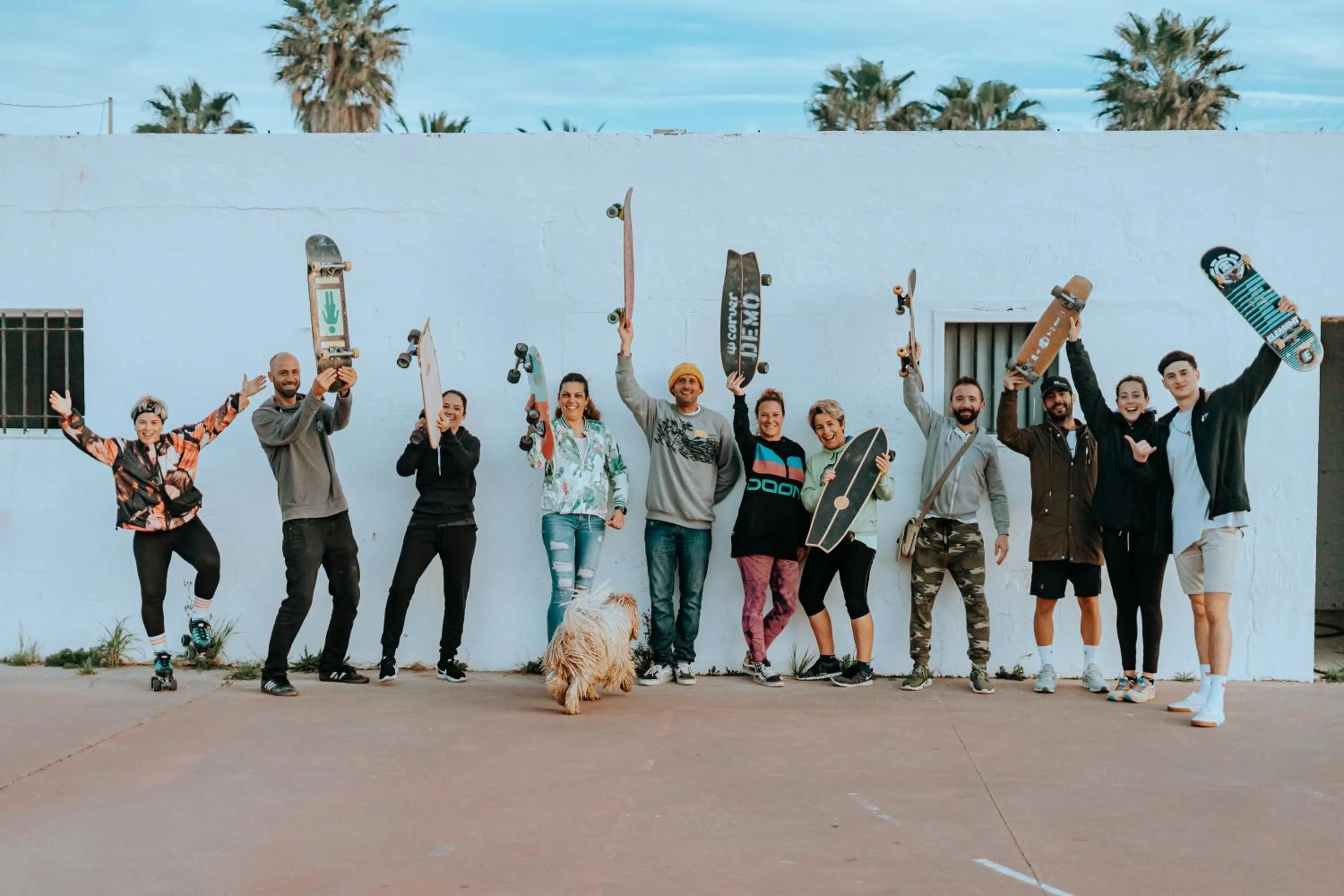 People in TAKE SURF Hostel Conil