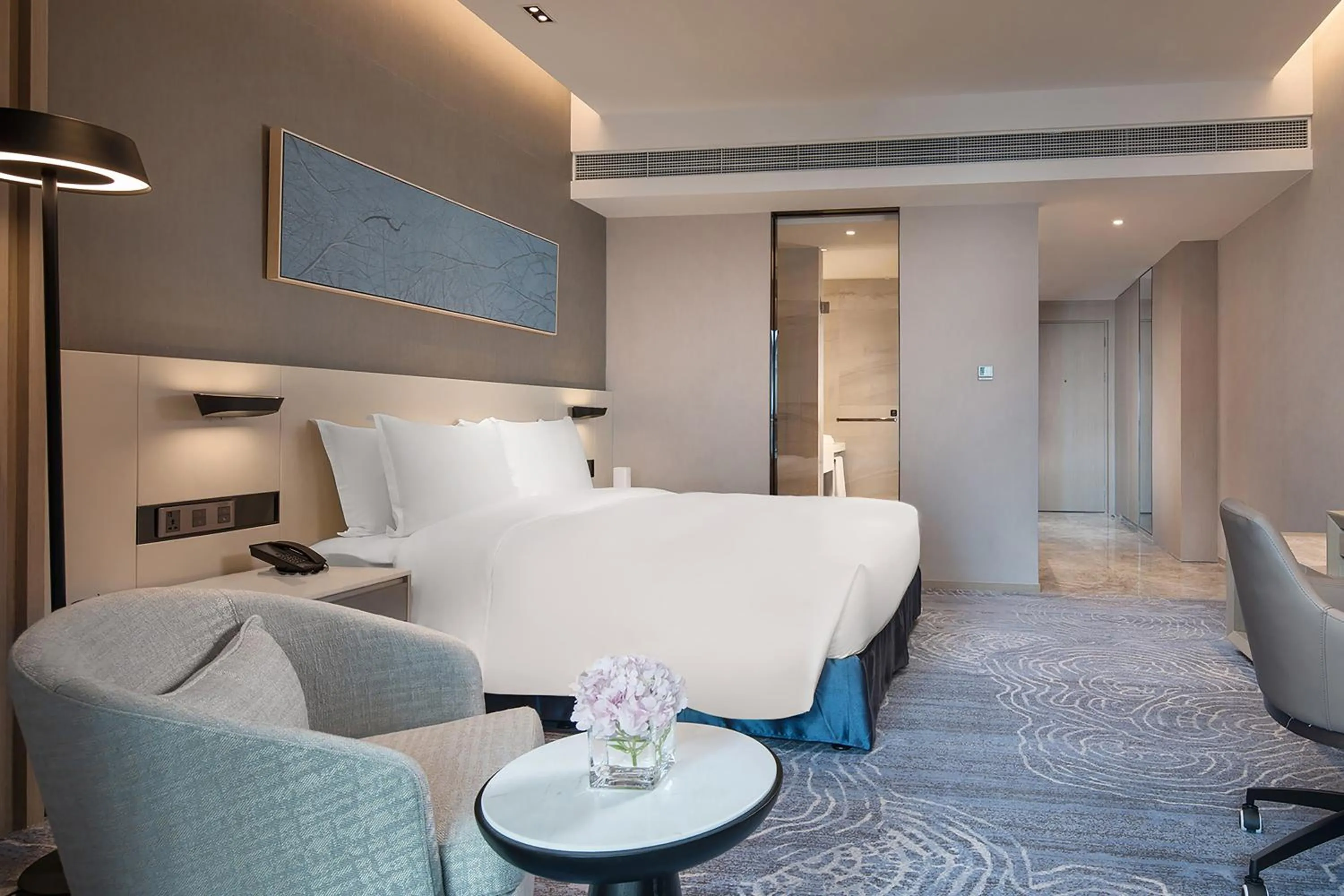 Bedroom in Holiday Inn - Nanjing South Station by IHG