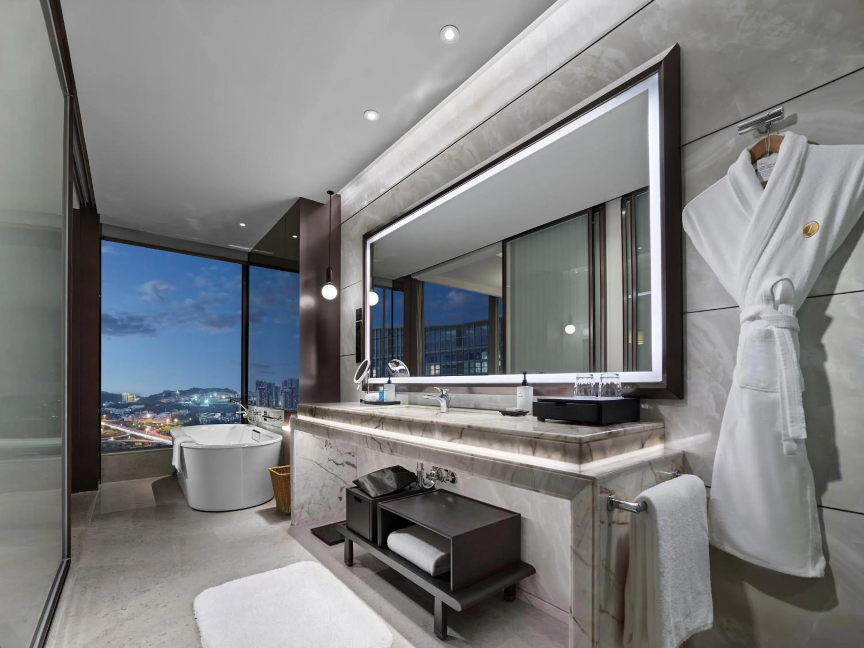 Bathroom in InterContinental Quanzhou by IHG