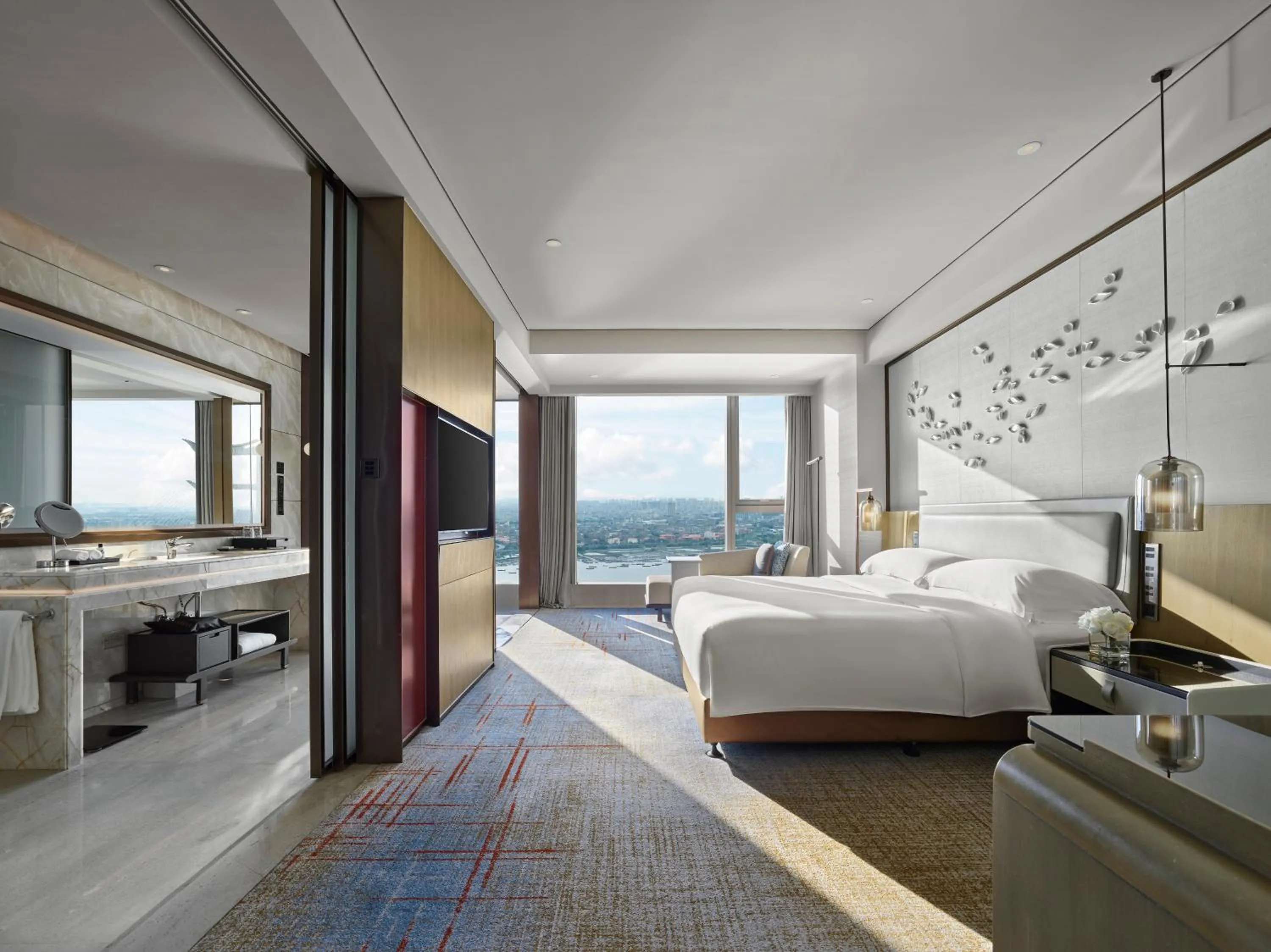 Bed in InterContinental Quanzhou by IHG