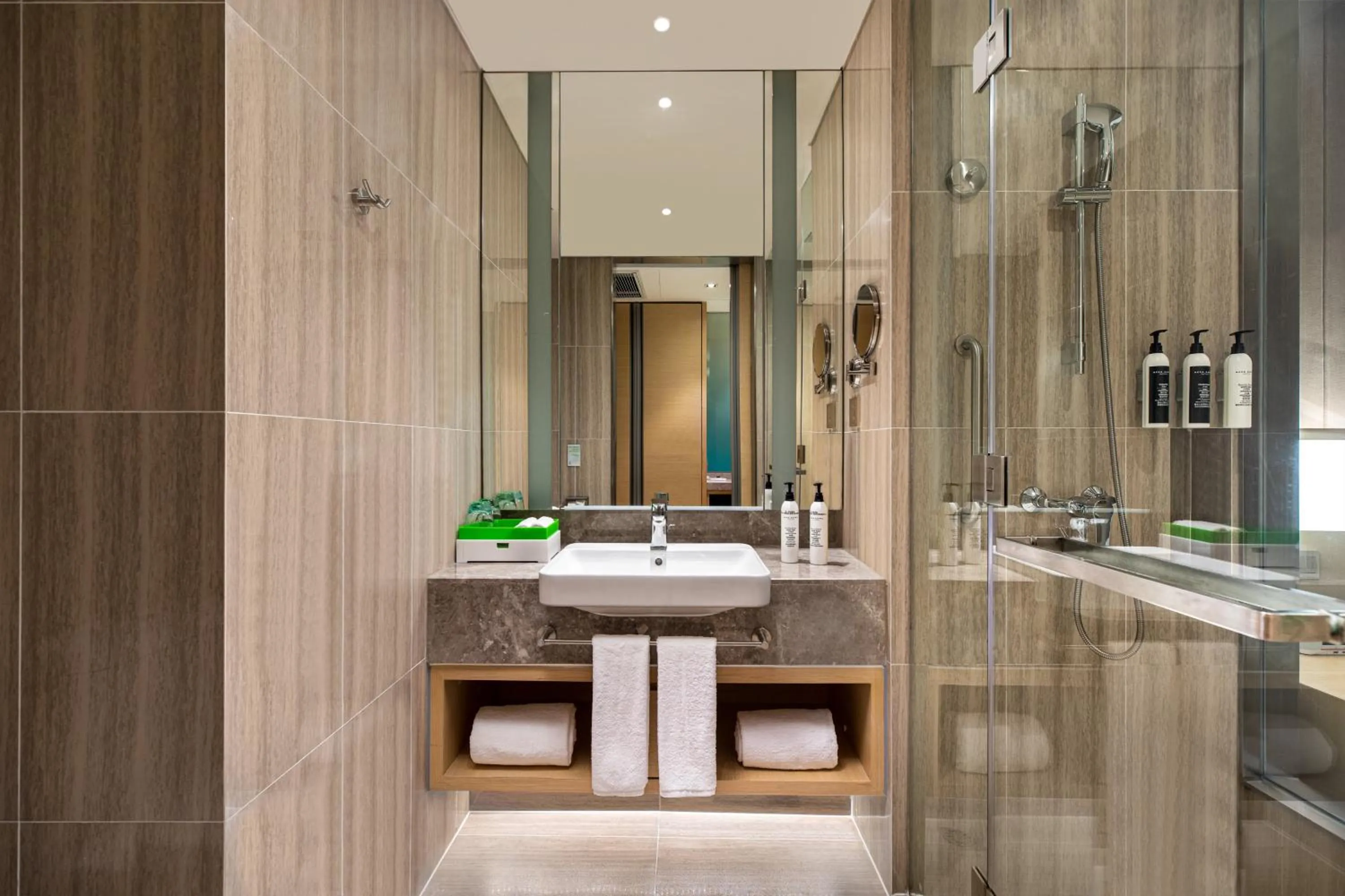 Bathroom in Holiday Inn Wuxi Taihu New City by IHG