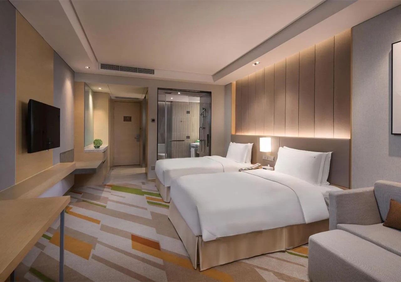 Bed in Holiday Inn Wuxi Taihu New City by IHG