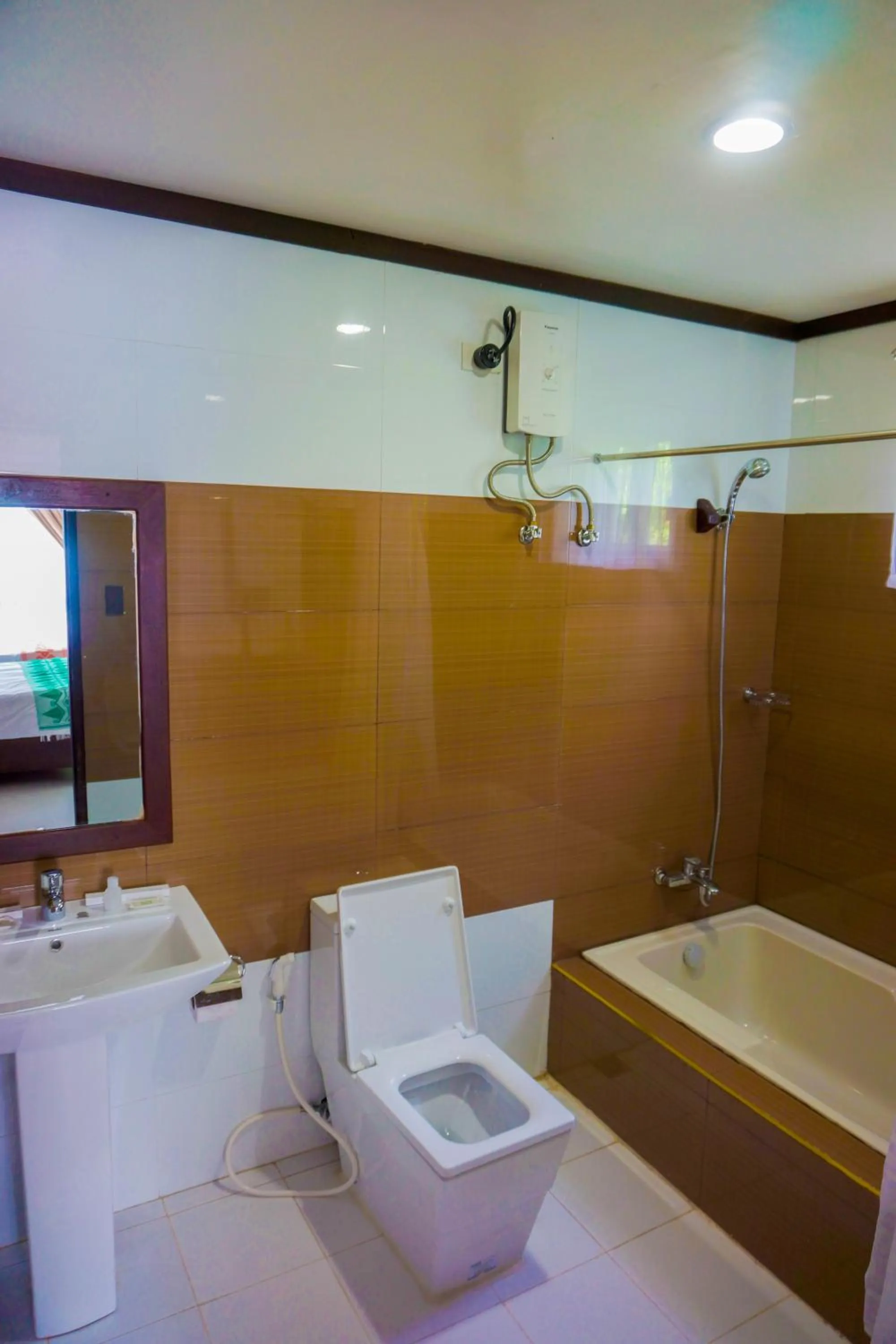 Bathroom in Veranda Suites and Restaurant