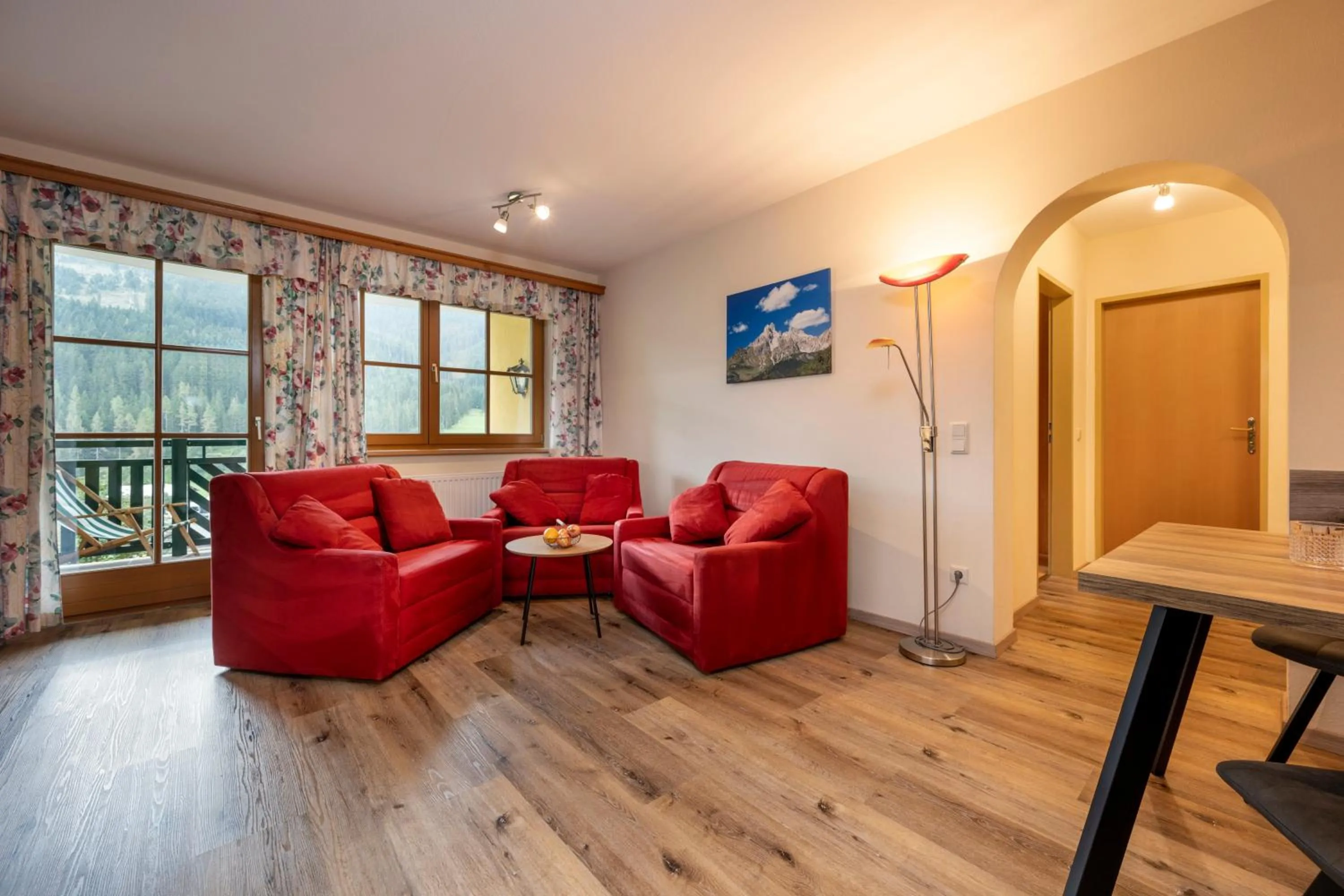 Living room in Landhaus Gabriele