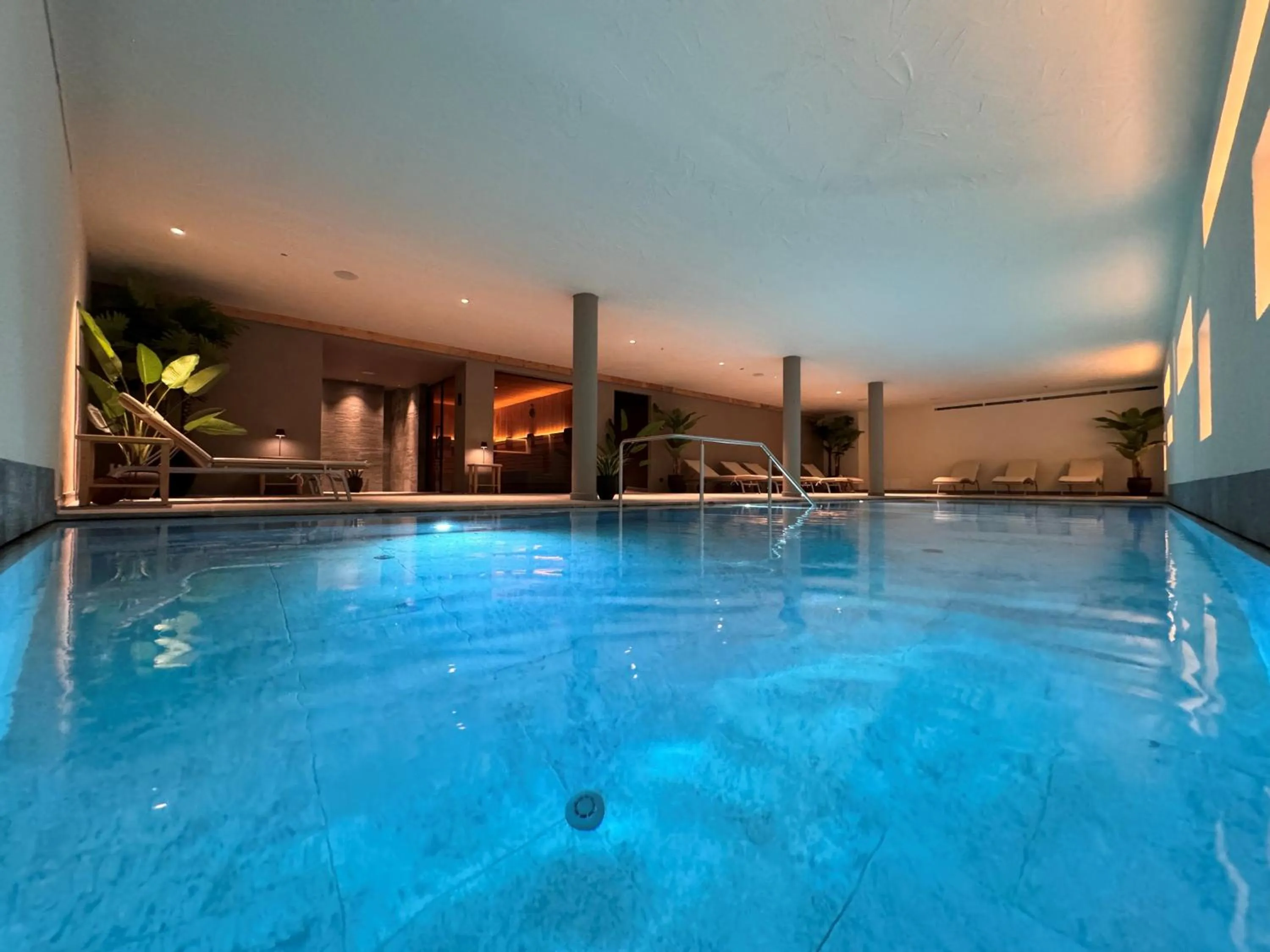 Pool view in Hotel Gran Fanes