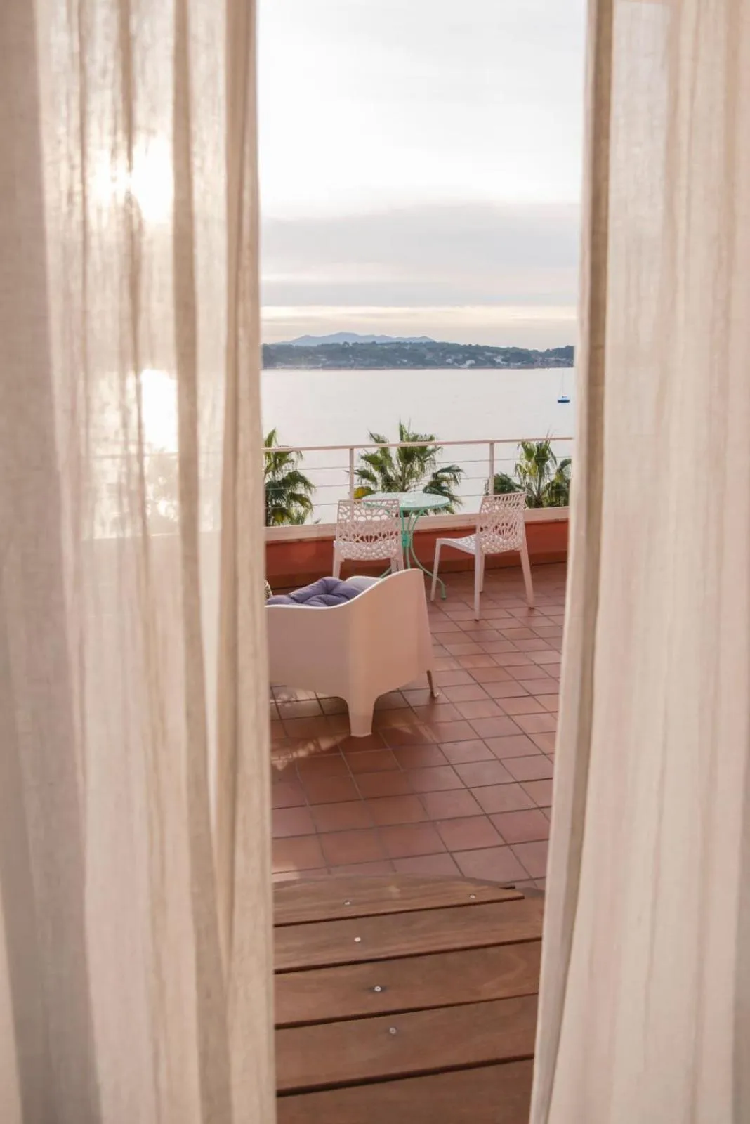 View (from property/room) in Les Galets Hôtel et B&B