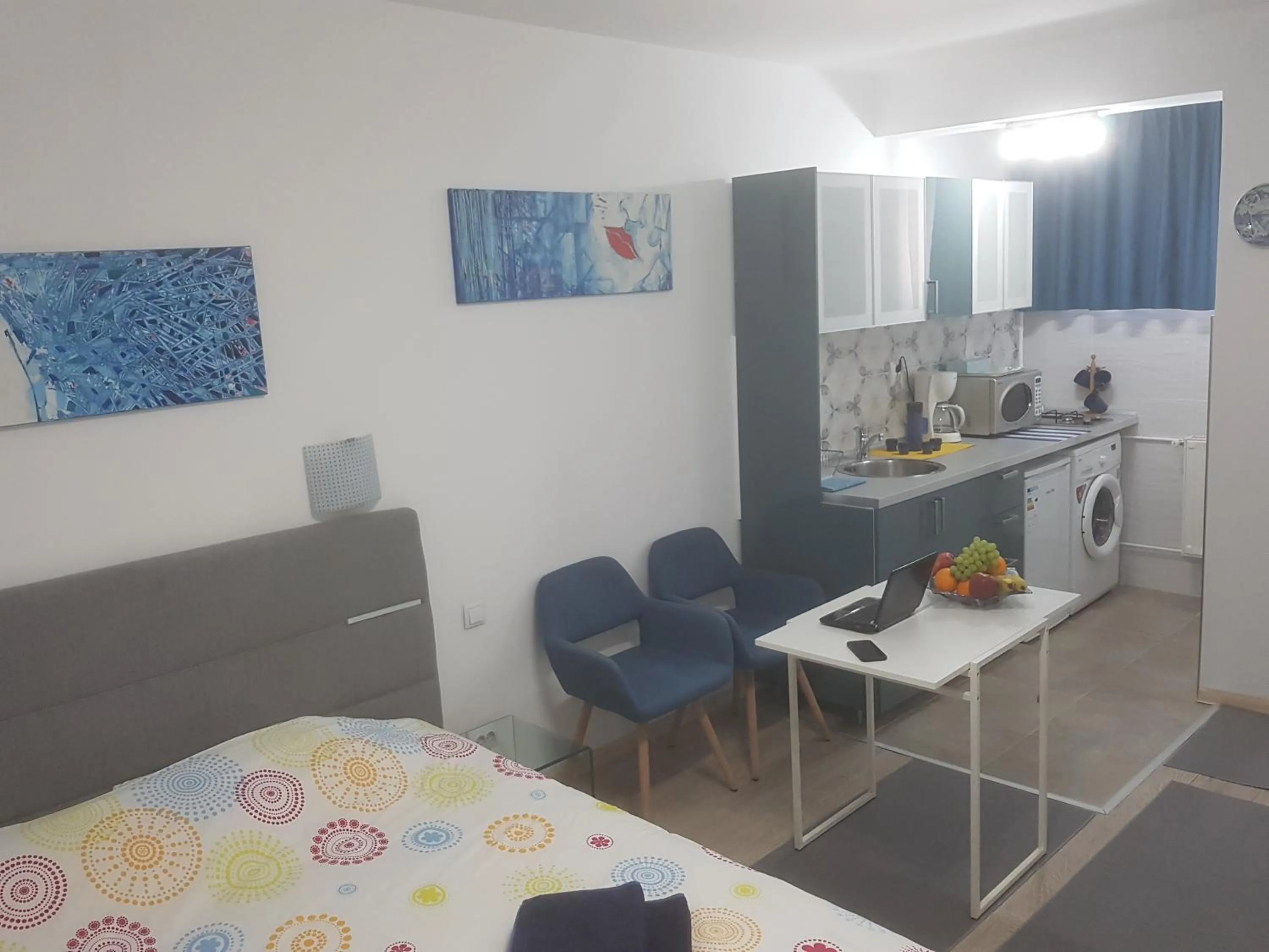 Kitchen or kitchenette in Calea Victoriei Residence