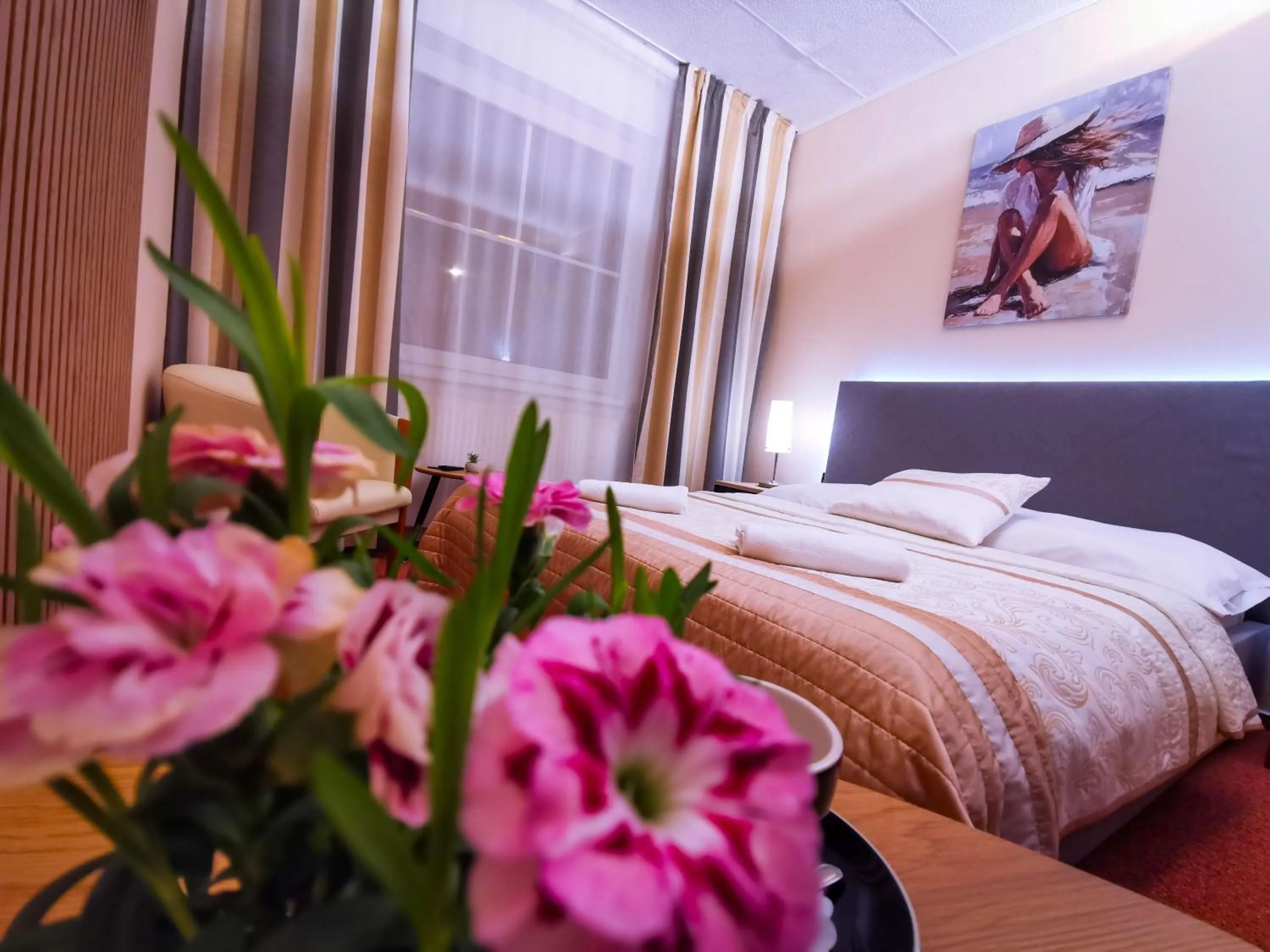 Bedroom, Bed in Wellness Hotel Staré Město