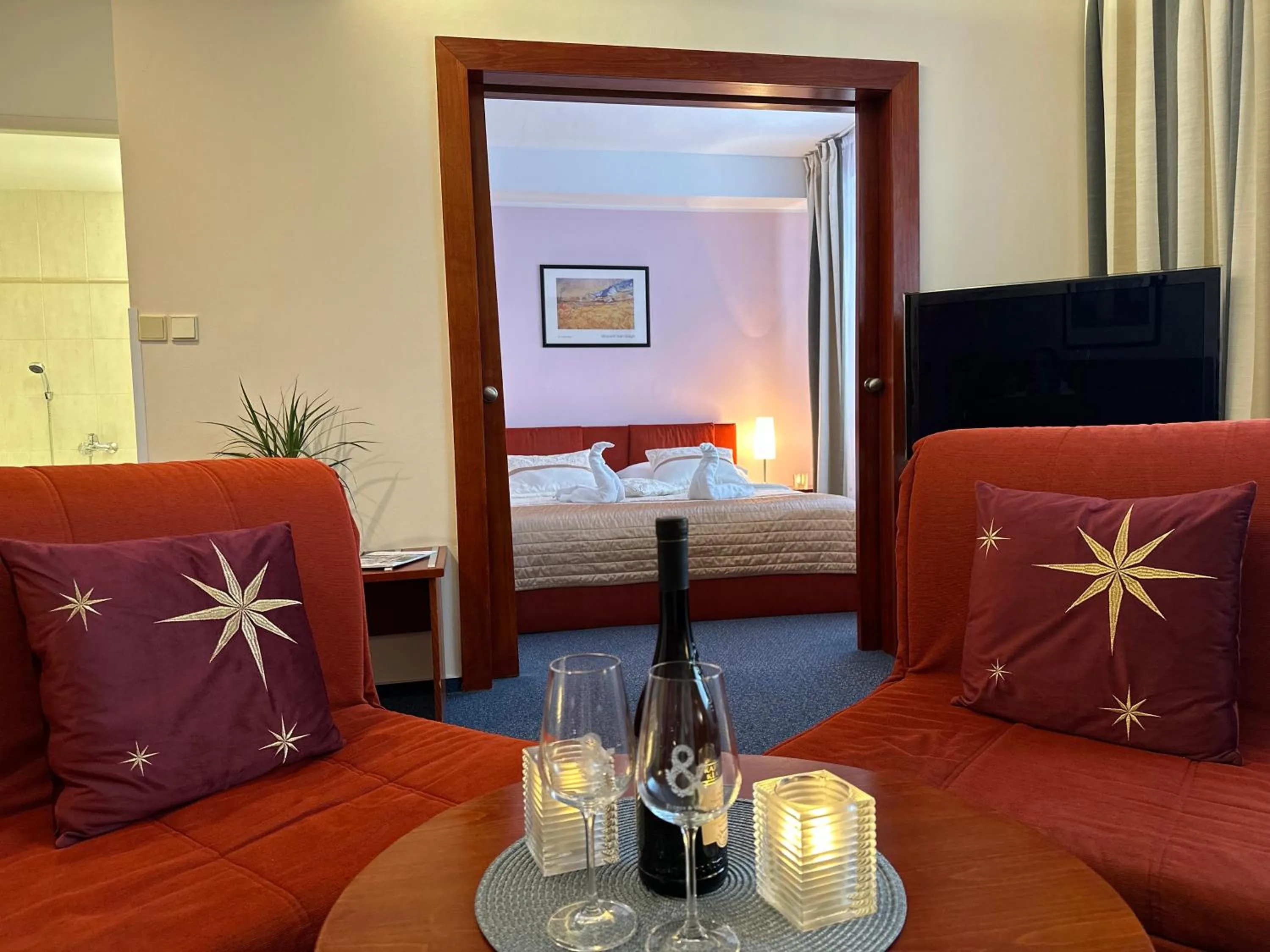 Bed in Wellness Hotel Staré Město