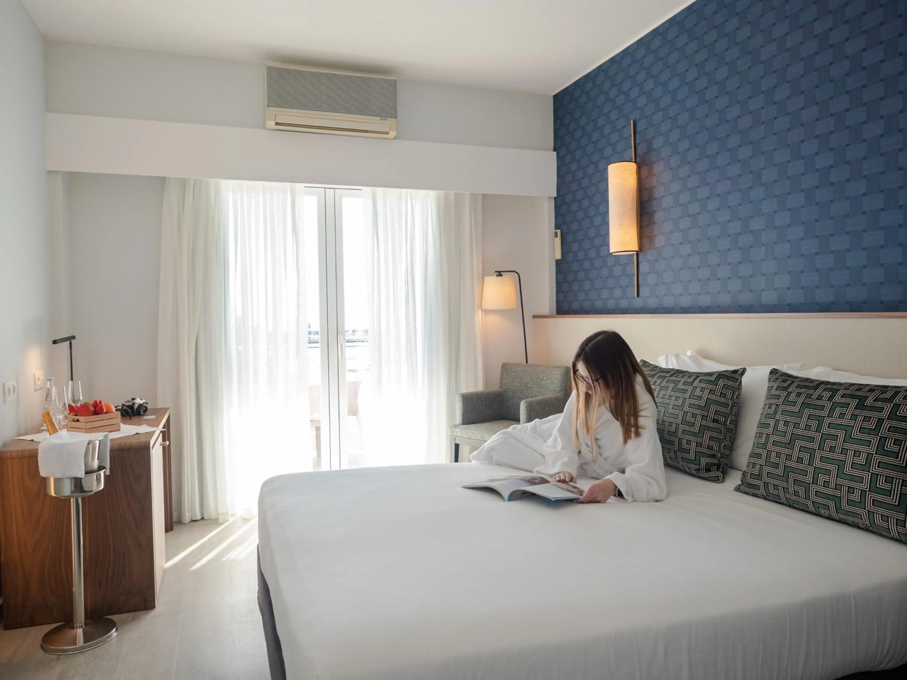 People, Bed in Hotel Baia