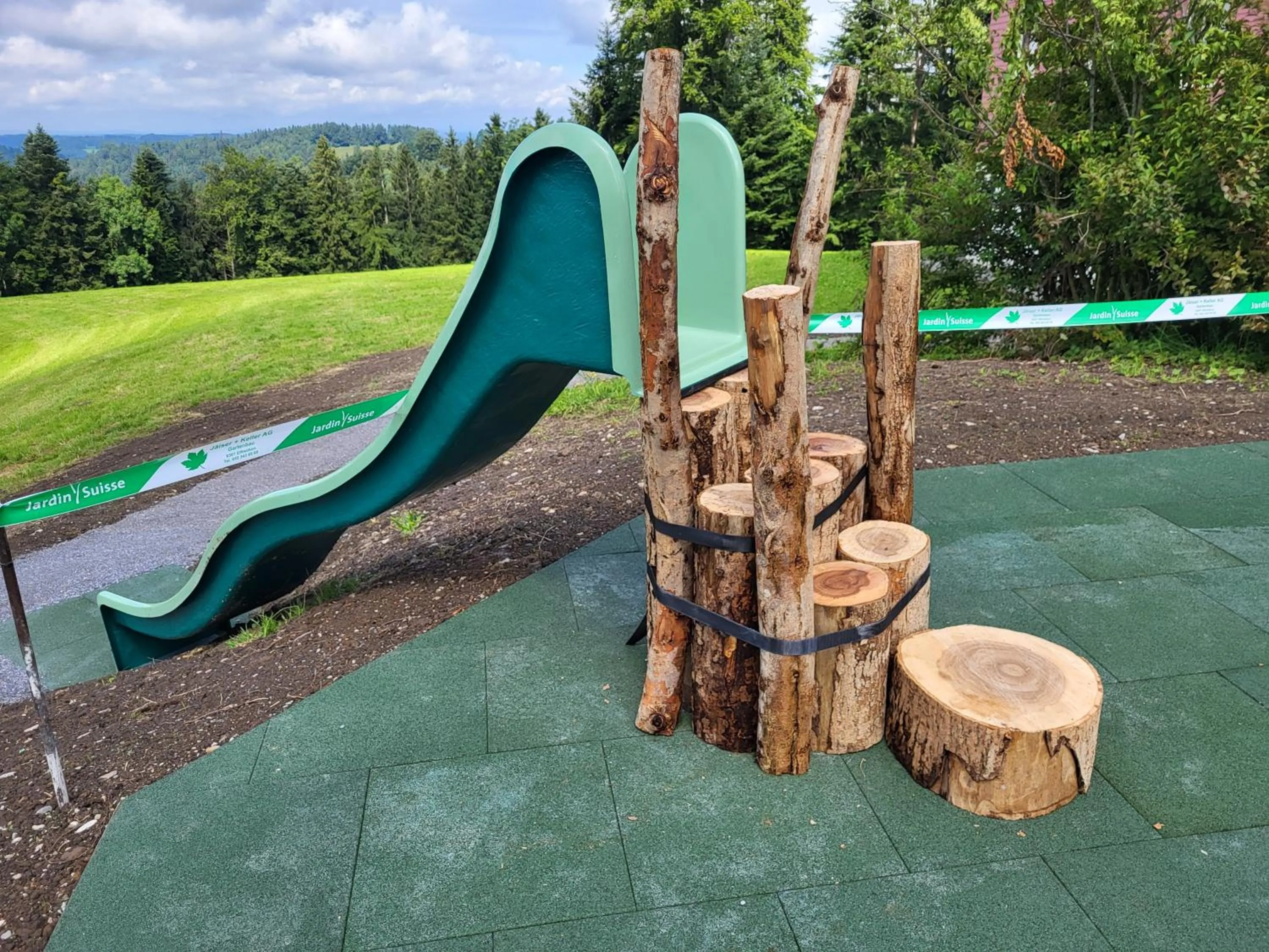 Children play ground in Gasthof Sunnebad