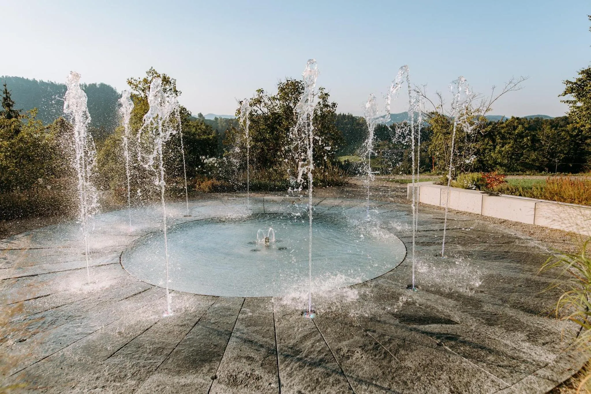 Garden in Gasthof Sunnebad