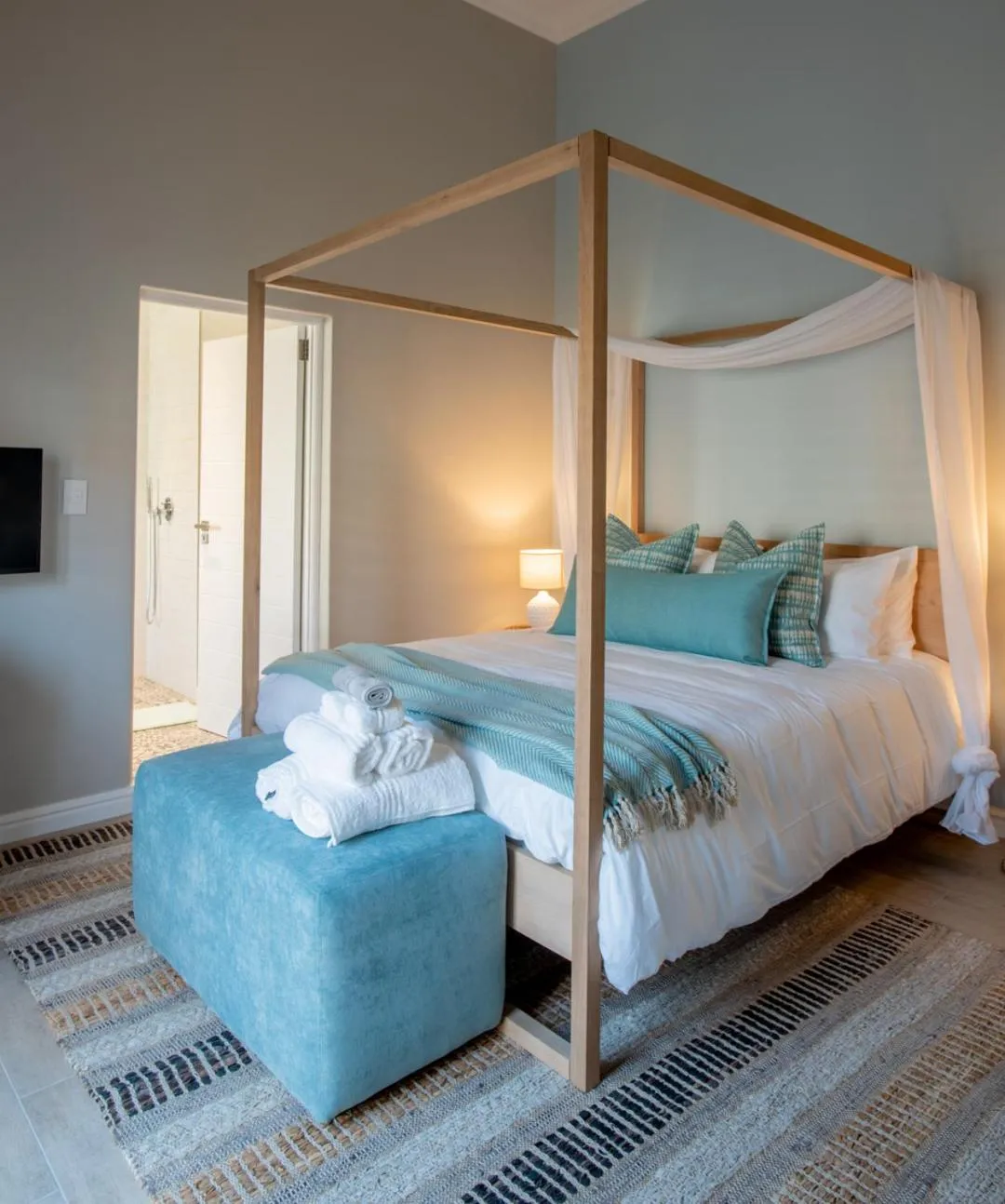 Bed in Bentley's Guesthouse