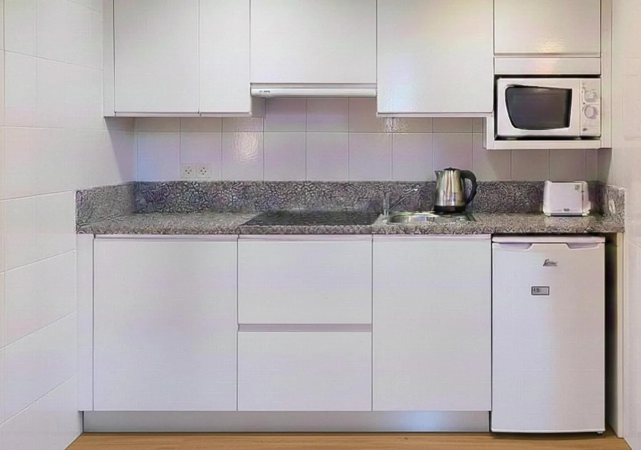 kitchen in Santa Eulalia Hotel & Spa