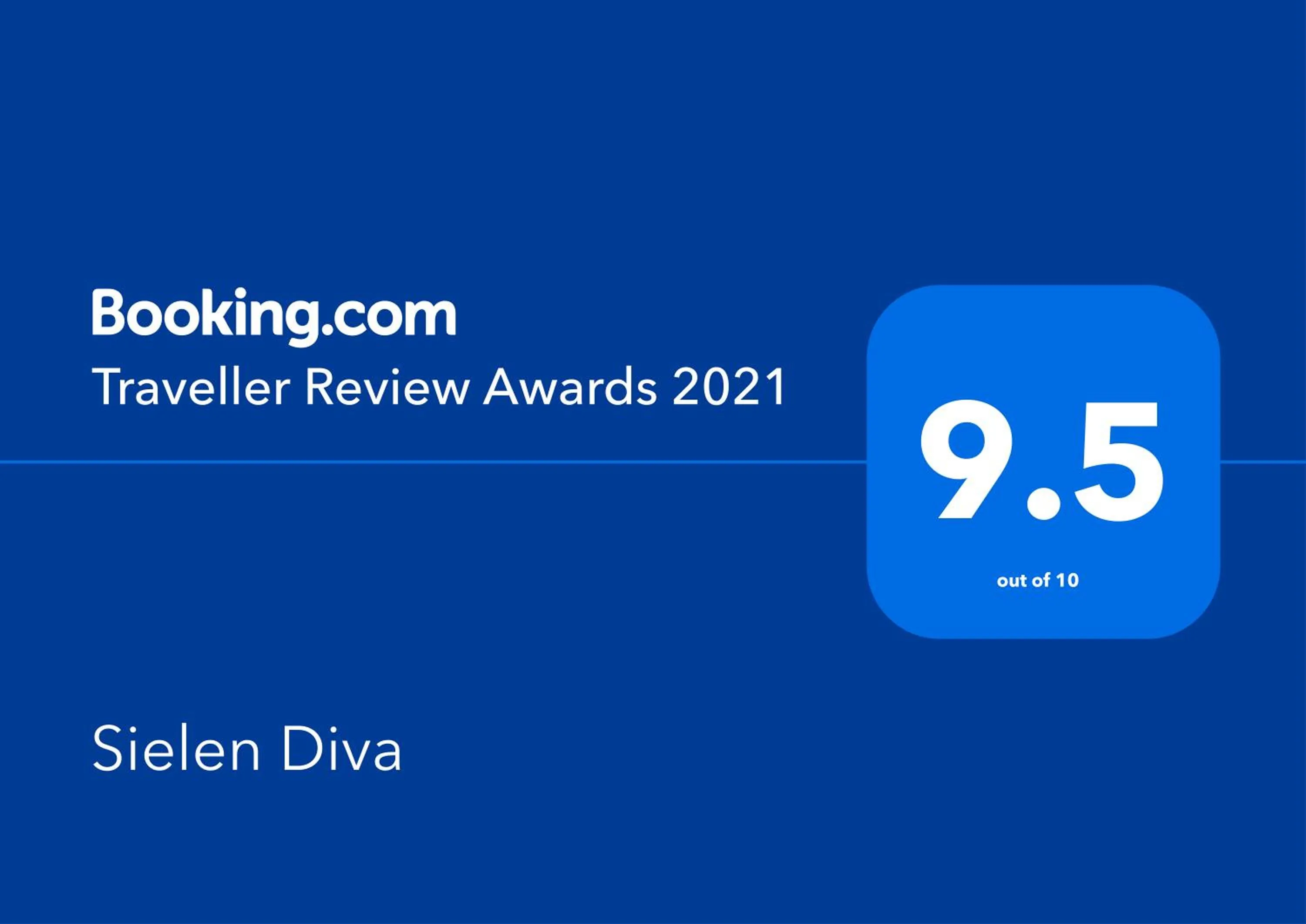 Certificate/Award in Sielen Diva