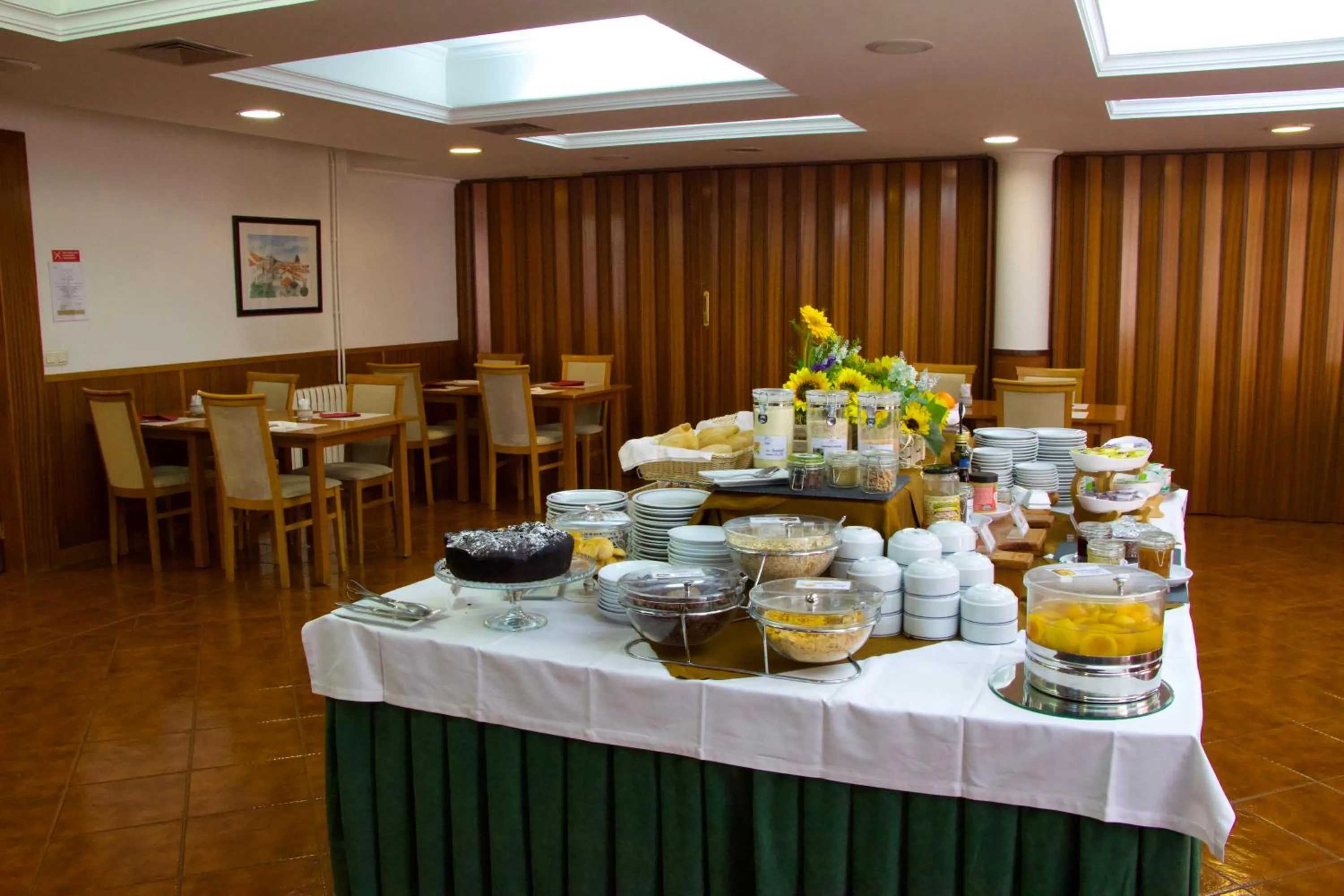 Breakfast in Hotel Eurosol Gouveia