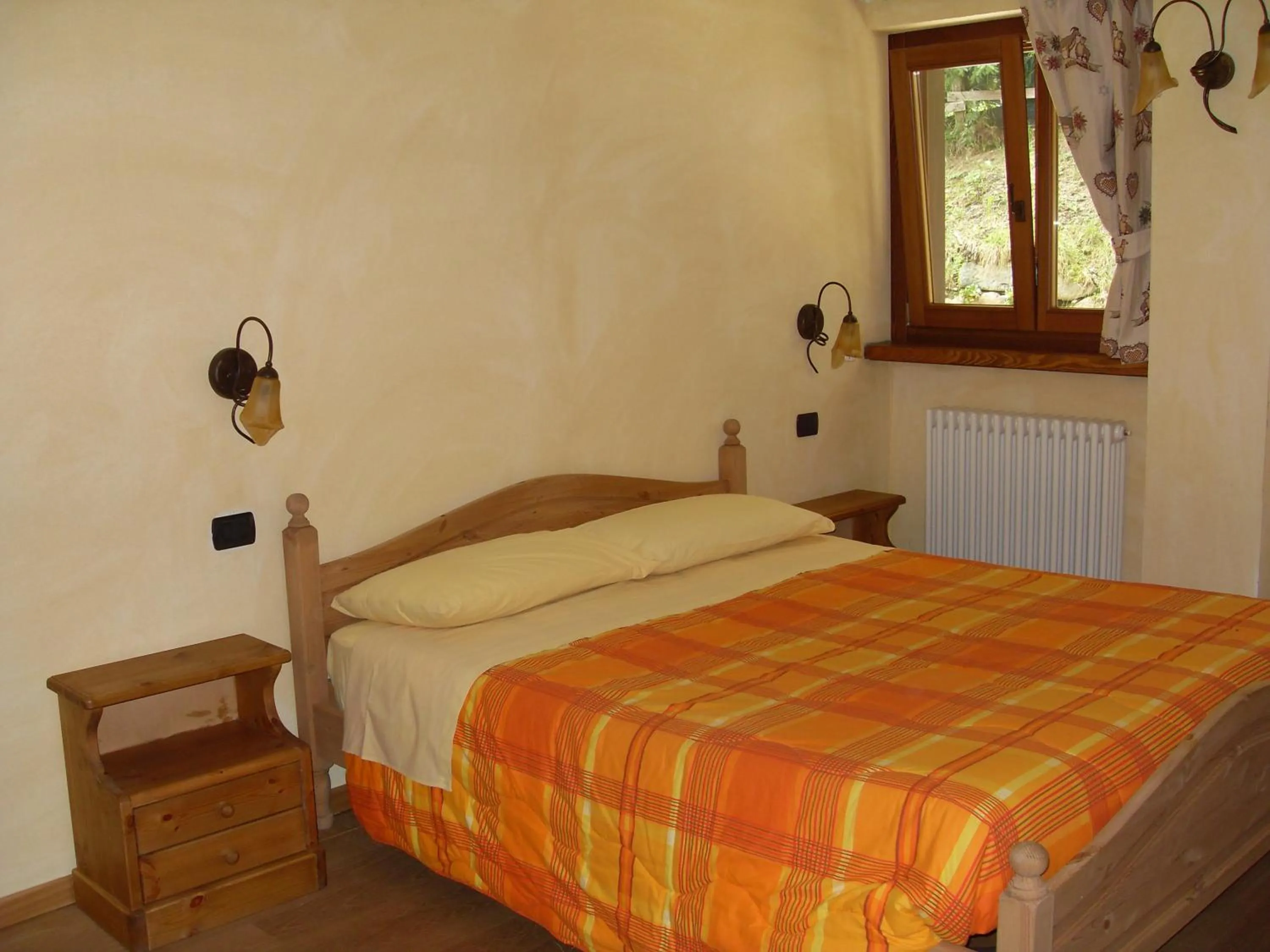 Bedroom, Bed in Residence Les Myosotis