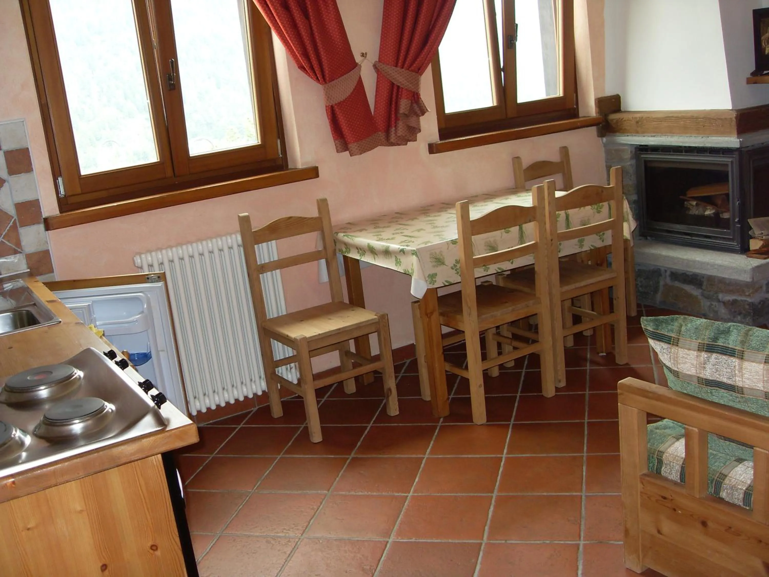 Kitchen or kitchenette in Residence Les Myosotis