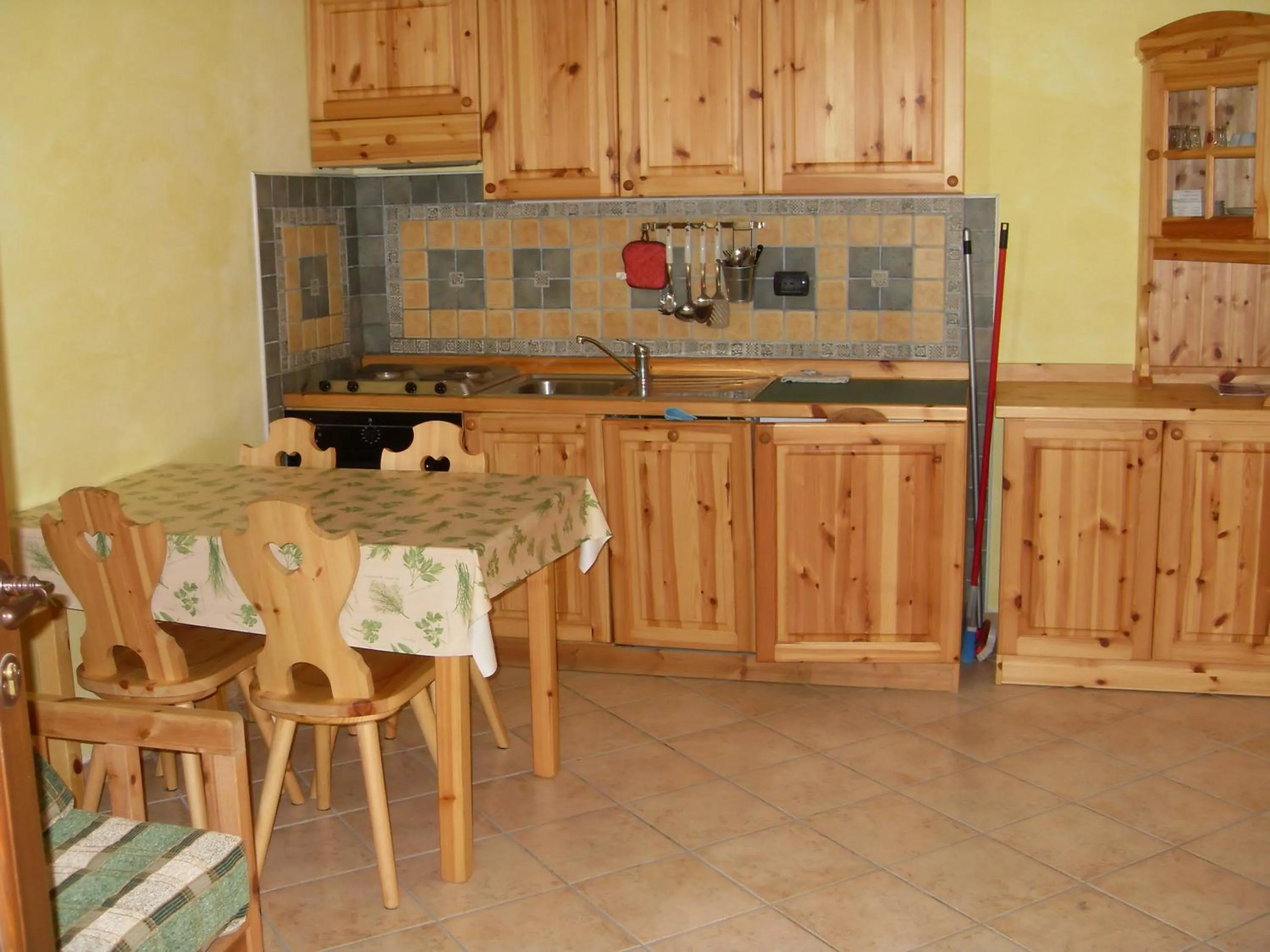 Kitchen or kitchenette in Residence Les Myosotis